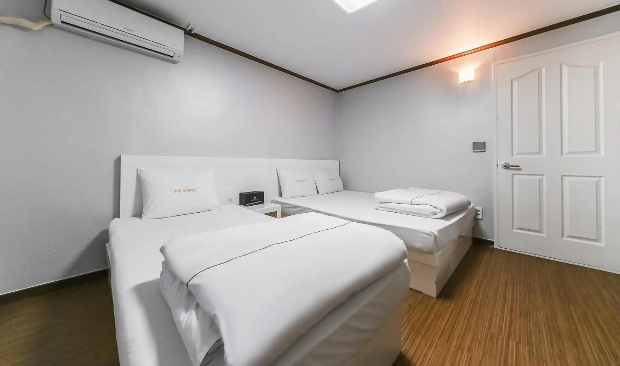 Bed in Hotel Valentine Gyeongju