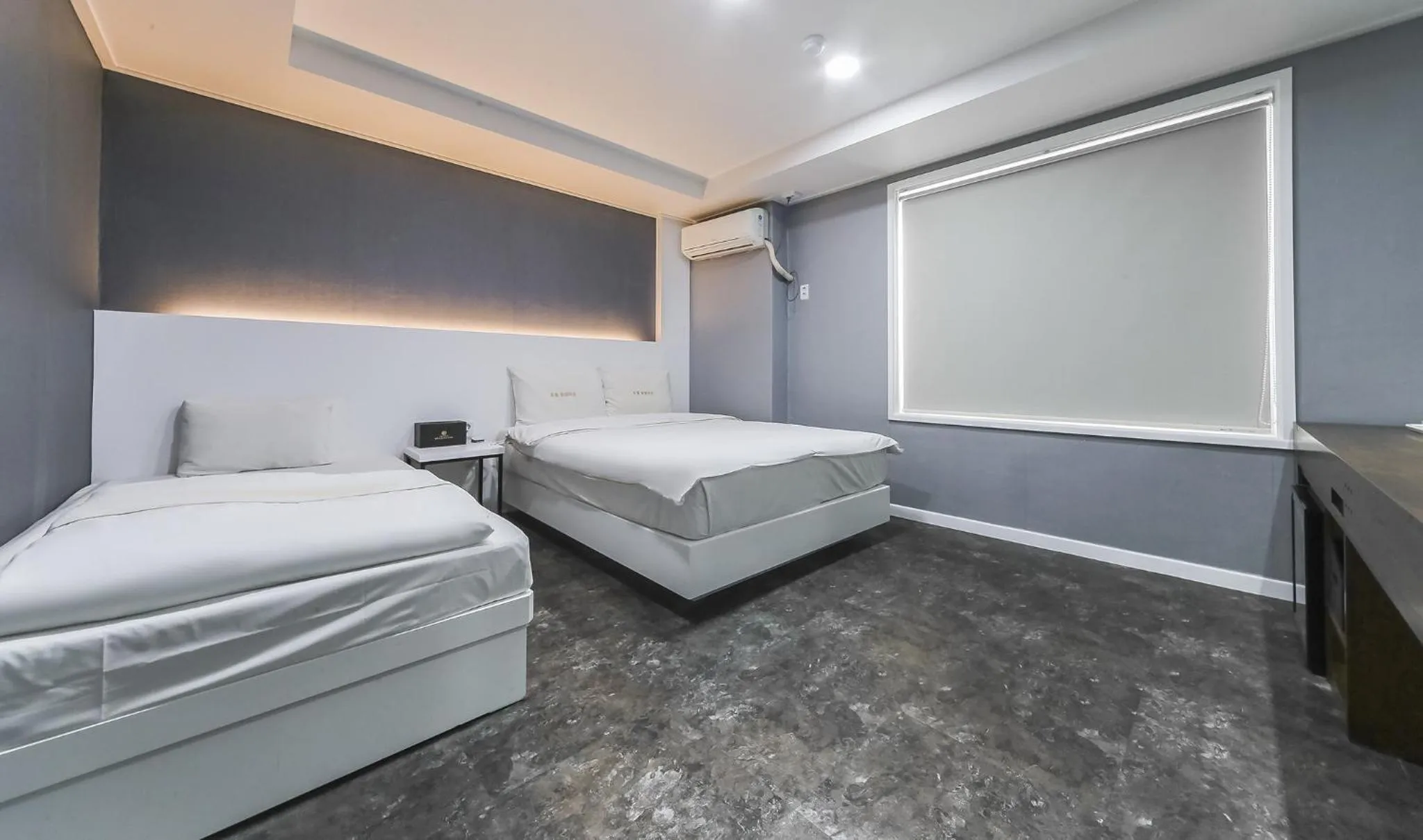 Bed in Hotel Valentine Gyeongju