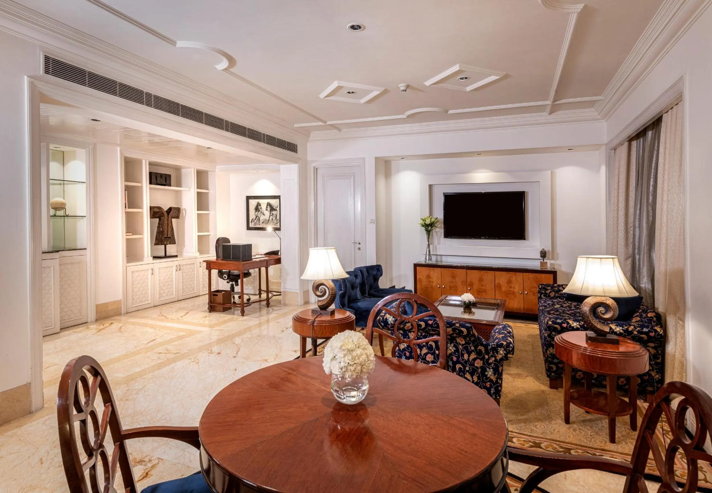 Living room in The Claridges New Delhi