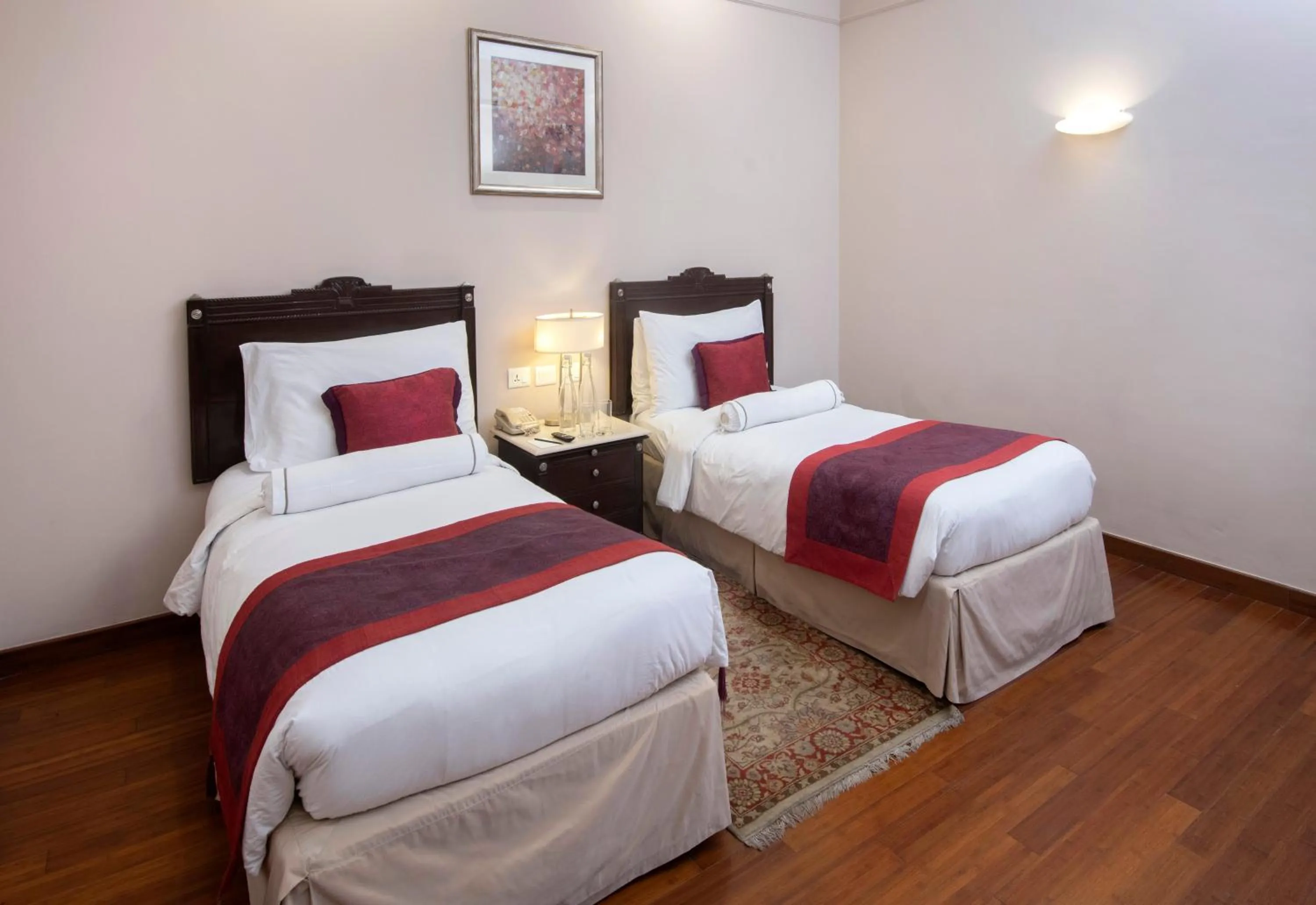 Bed in The Claridges New Delhi