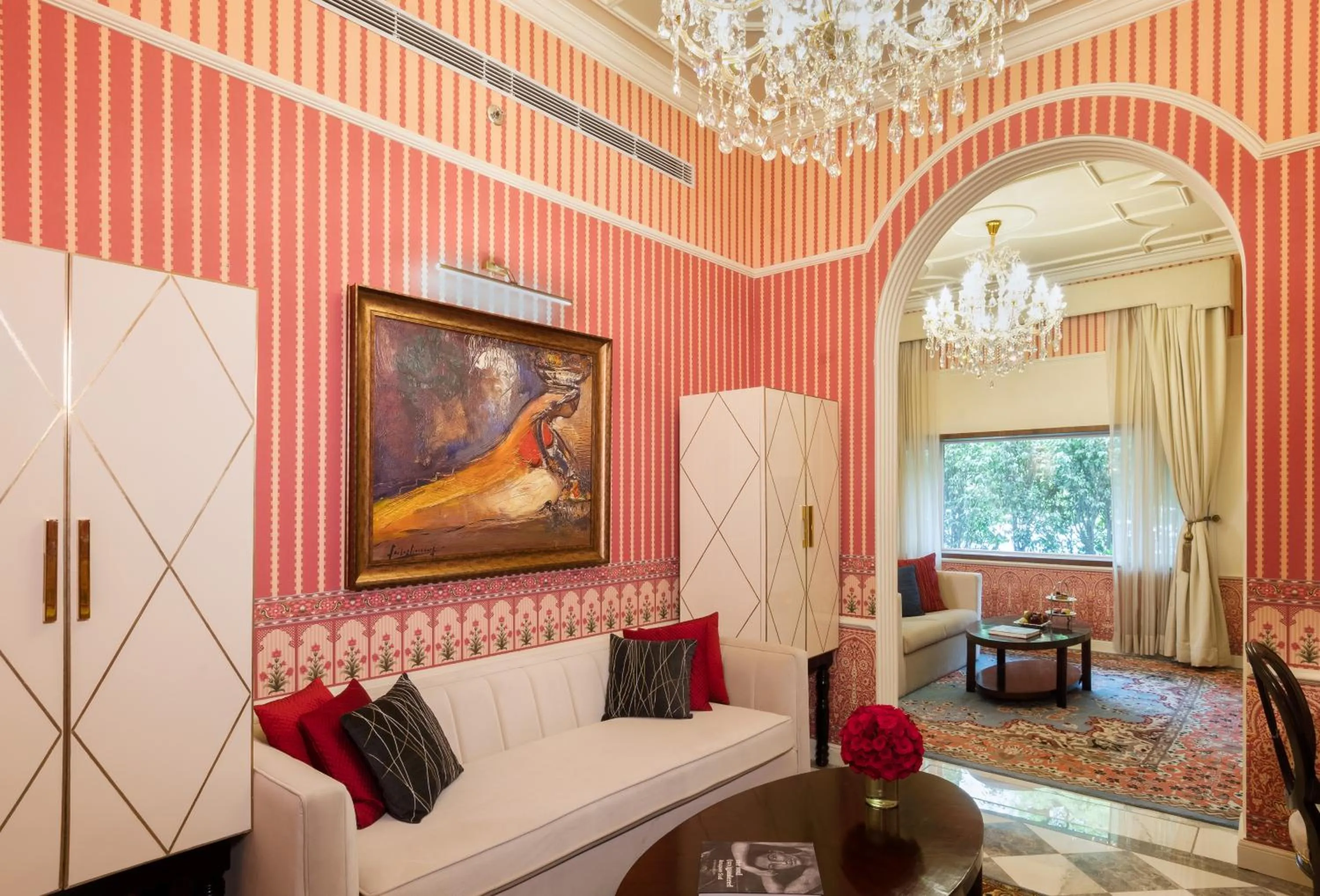 Living room in The Claridges New Delhi