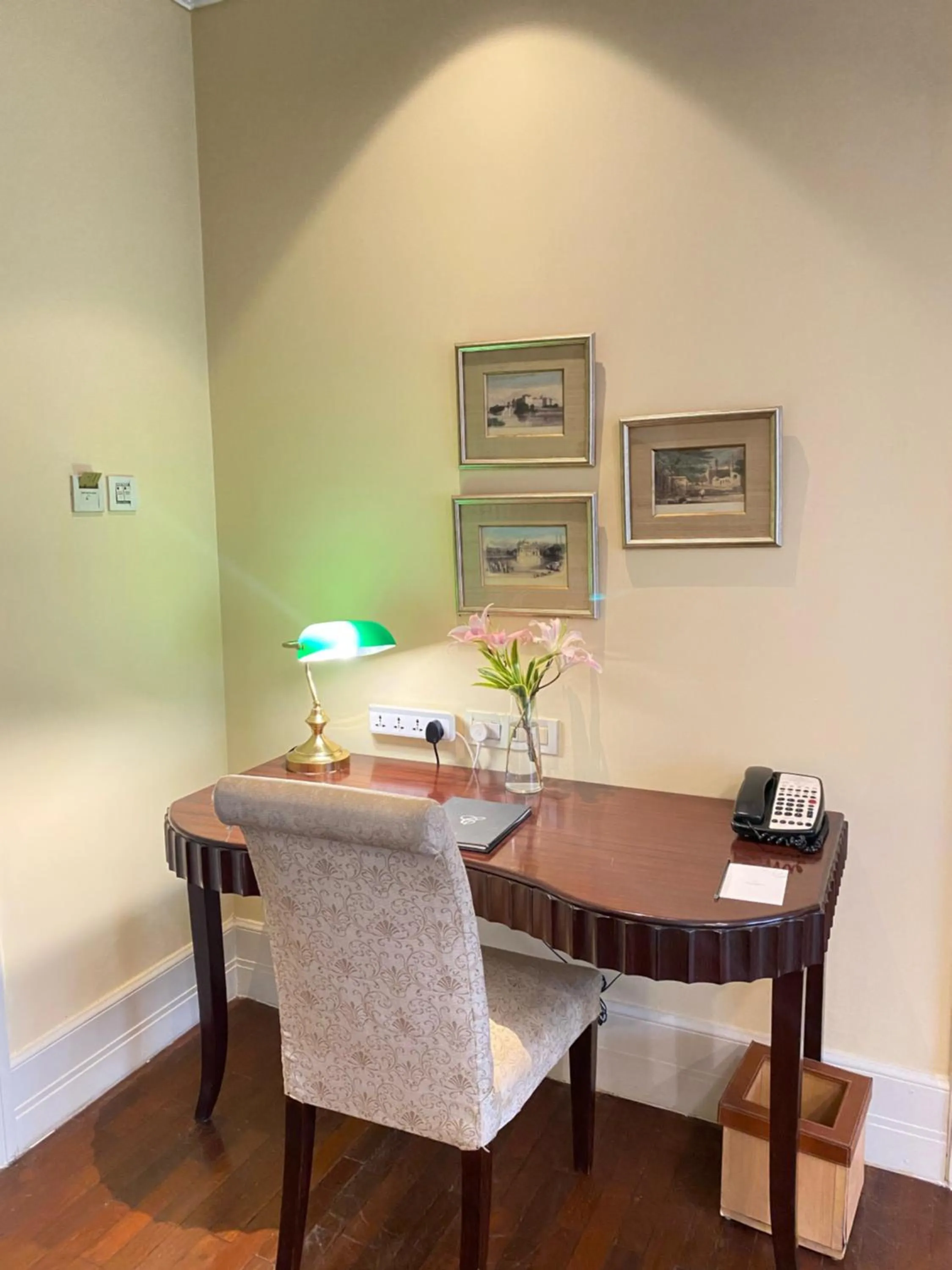Seating area in The Claridges New Delhi