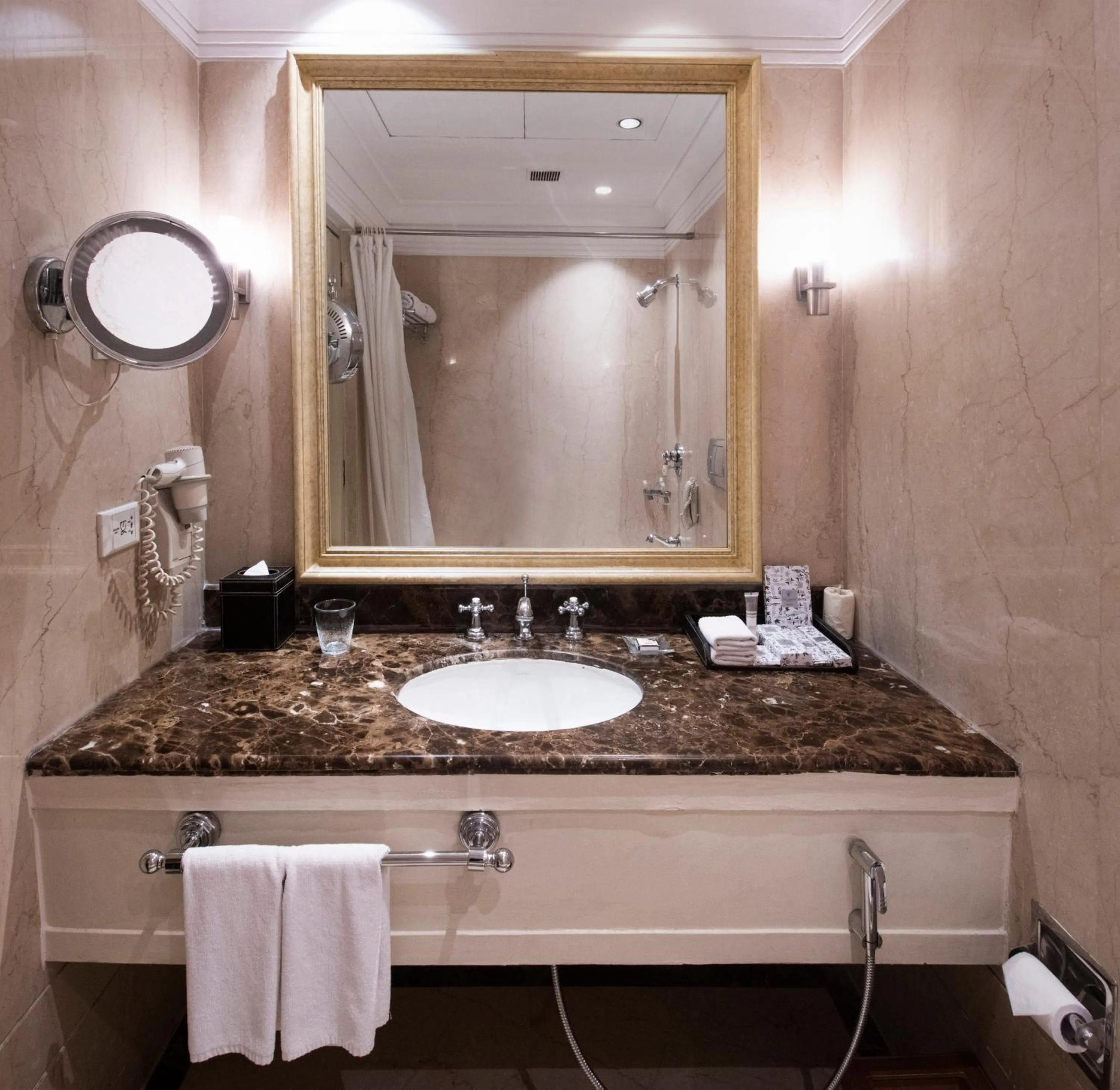 Bathroom in The Claridges New Delhi