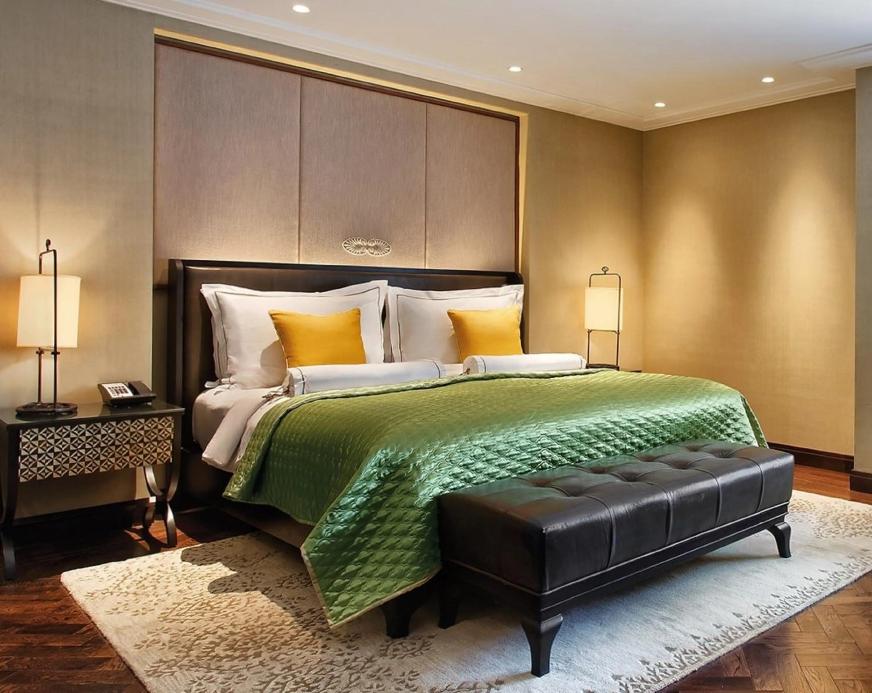 Bed in The Claridges New Delhi