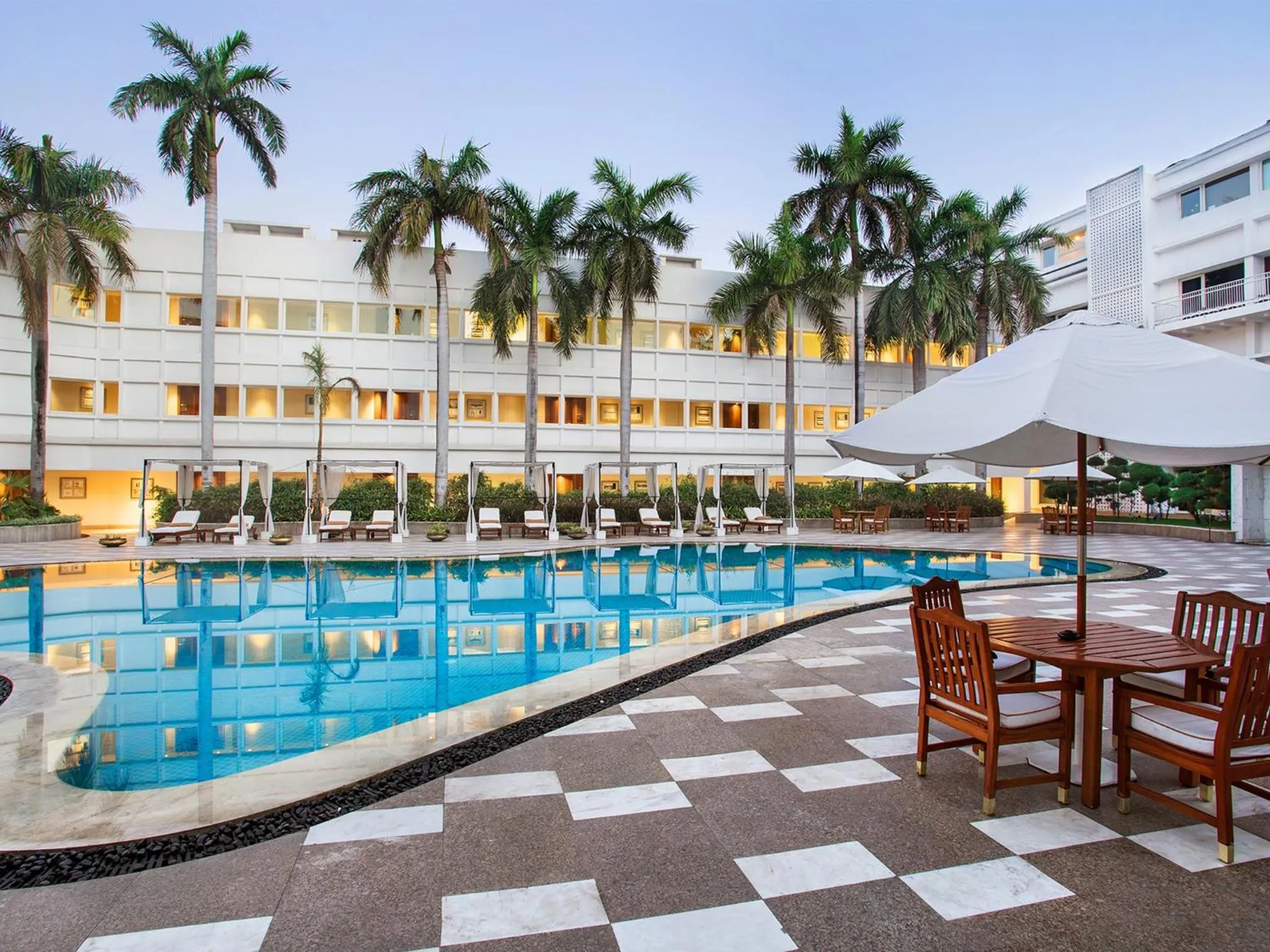 Swimming pool in The Claridges New Delhi