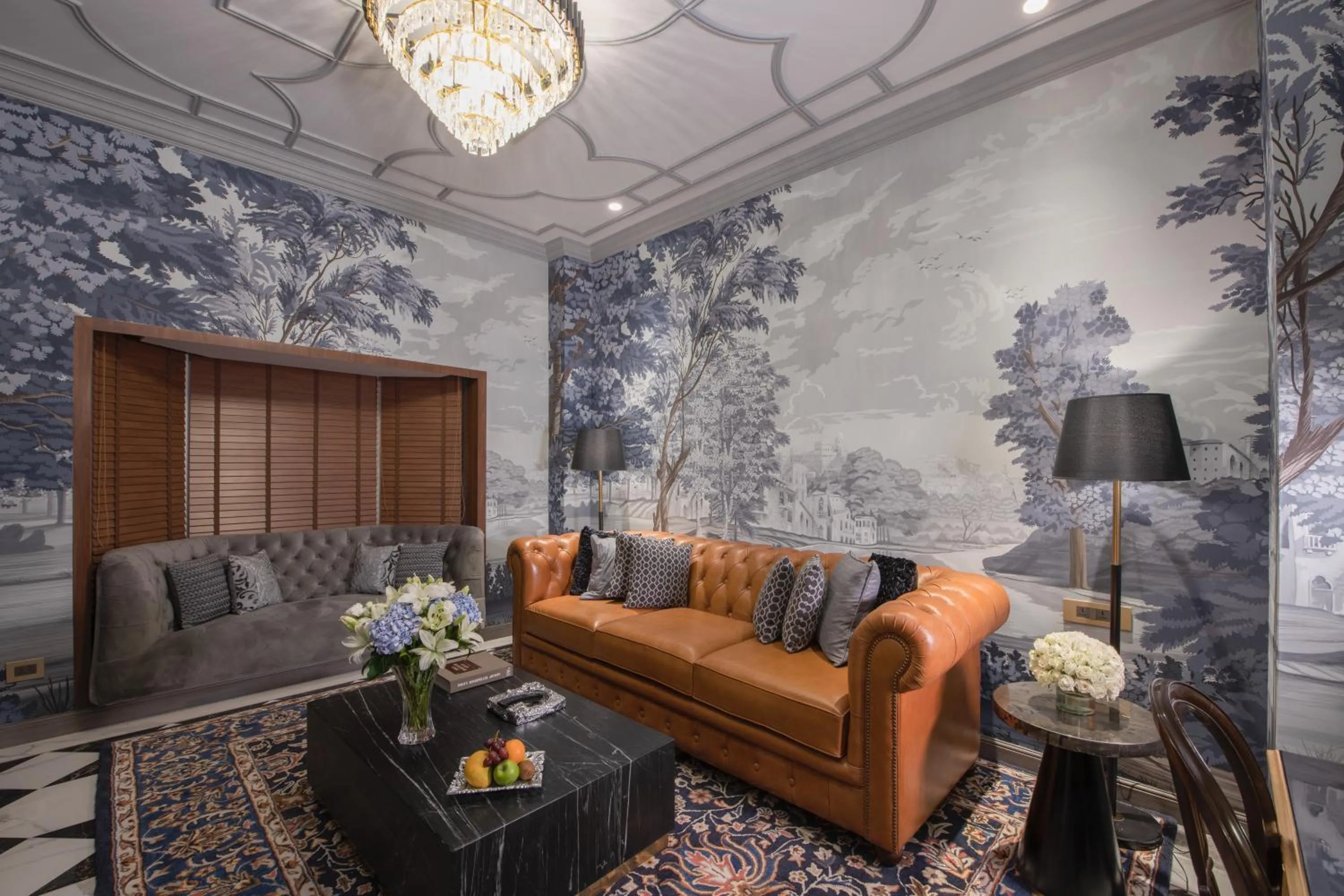 Living room in The Claridges New Delhi