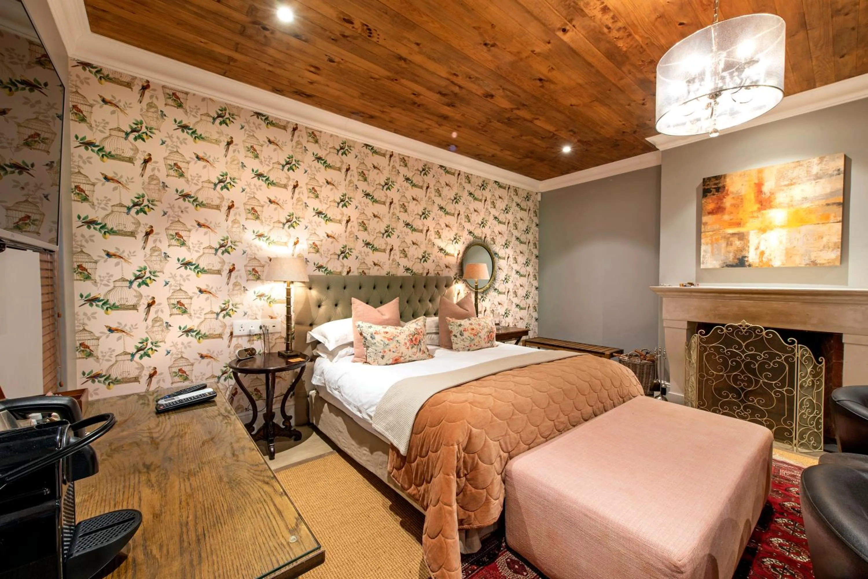 Bed in Avondrood Guest House by The Oyster Collection