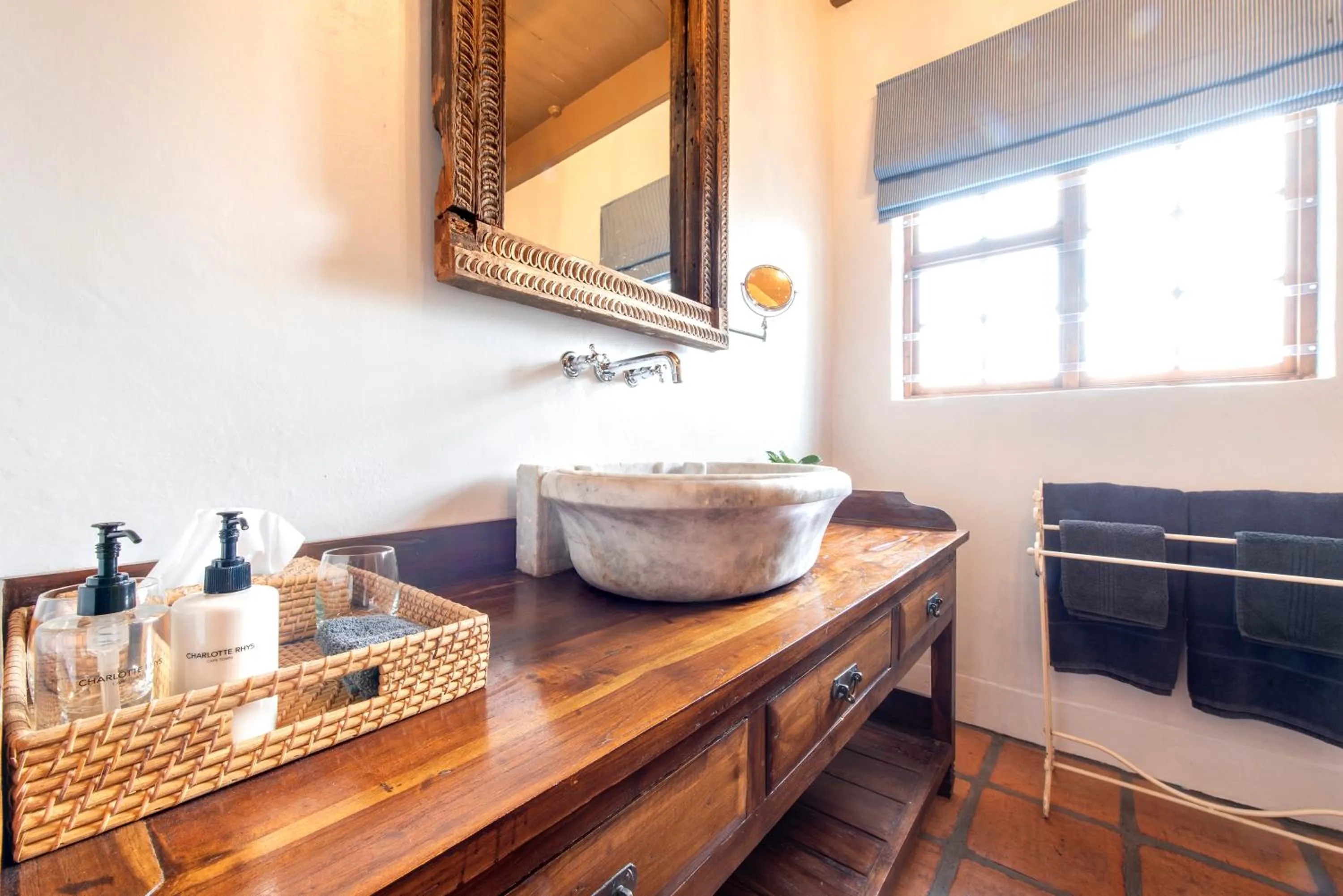 Bathroom in Avondrood Guest House by The Oyster Collection