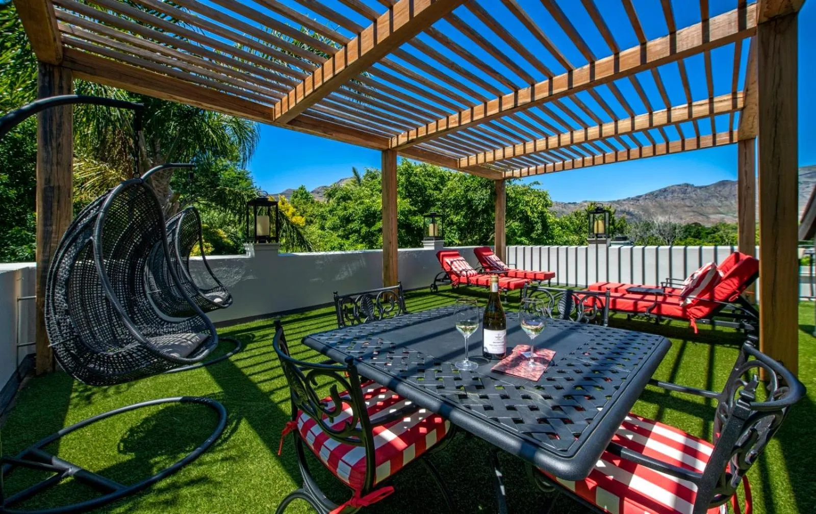 Mountain view in Avondrood Guest House by The Oyster Collection