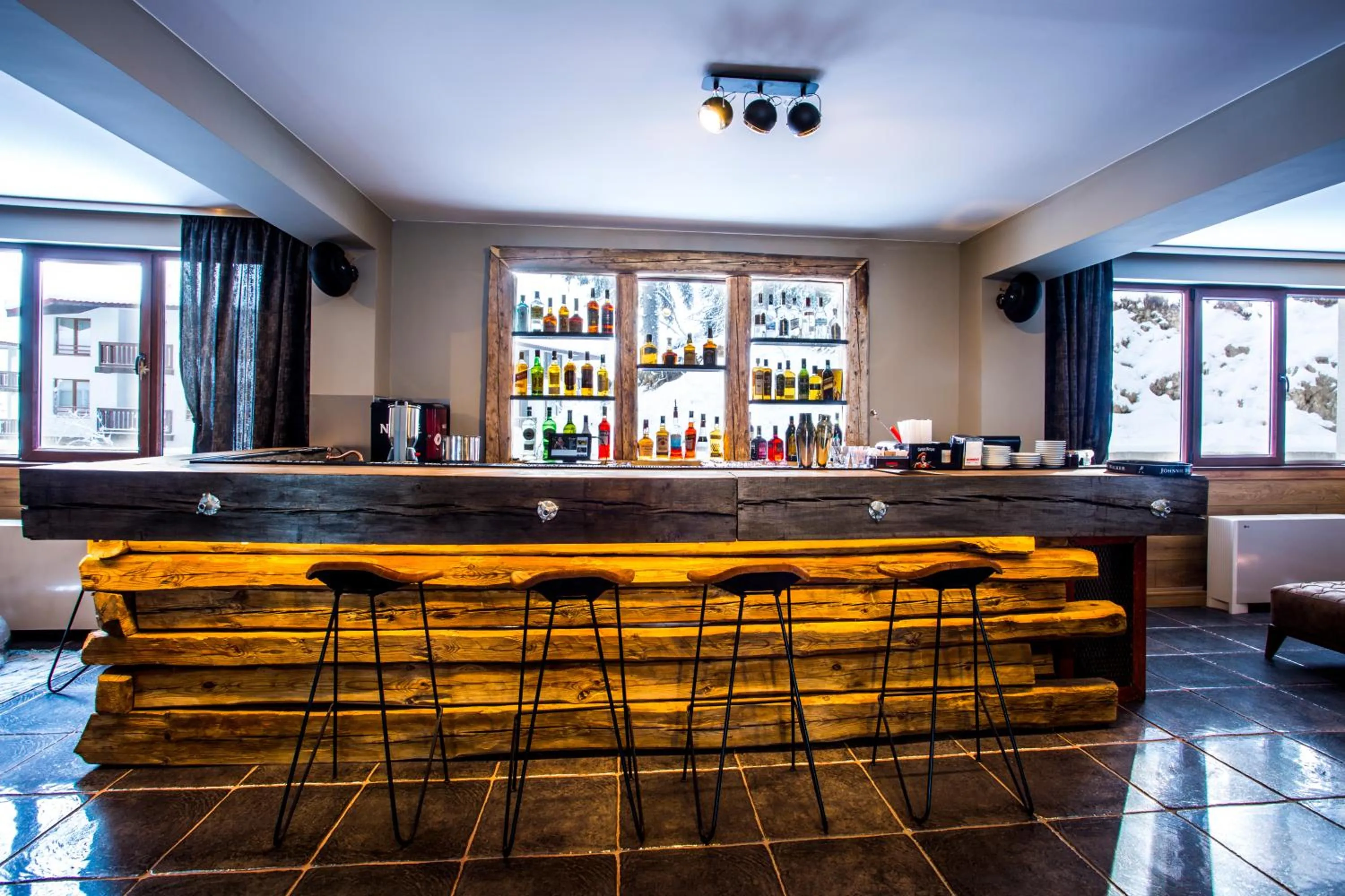 Lobby or reception in Sunny Hills Ski&Wellness