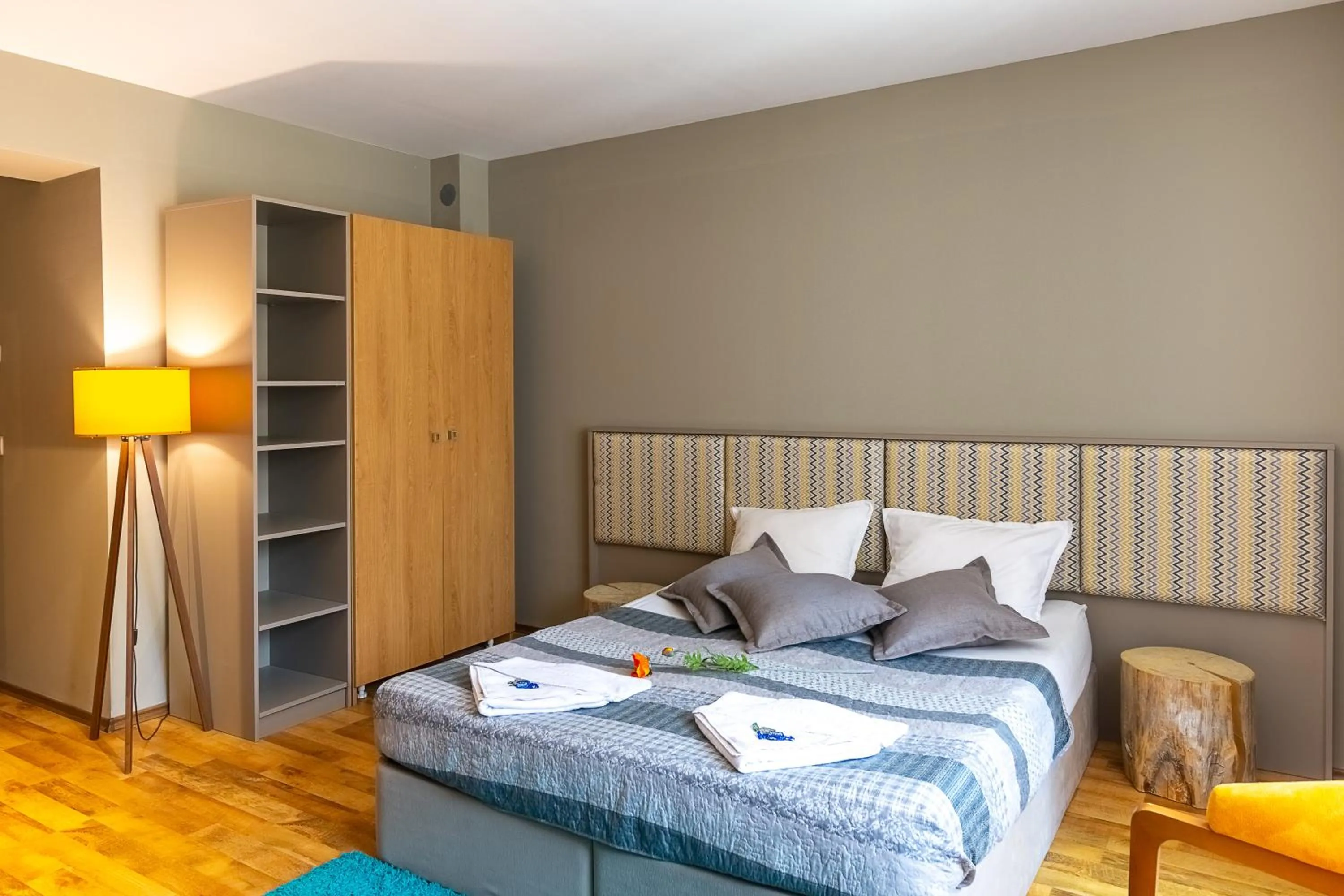 Bed in Sunny Hills Ski&Wellness