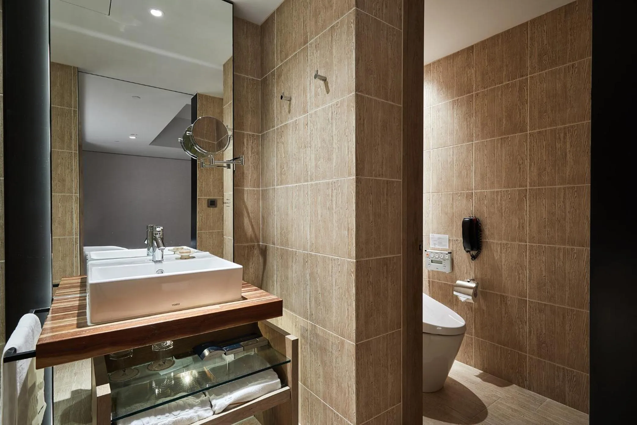 Toilet in K Hotel Taipei Nanjing