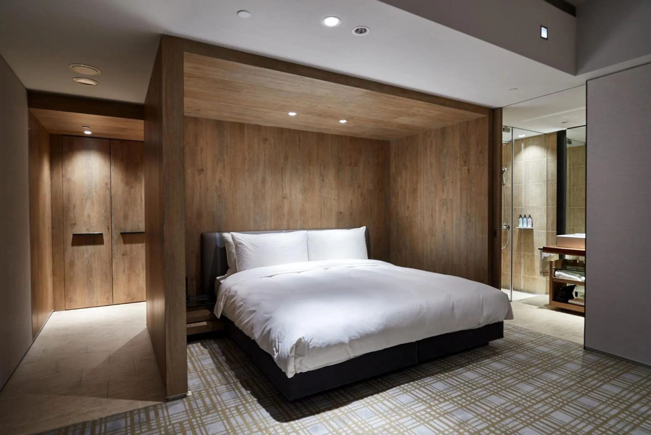 On site, Bed in K Hotel Taipei Nanjing