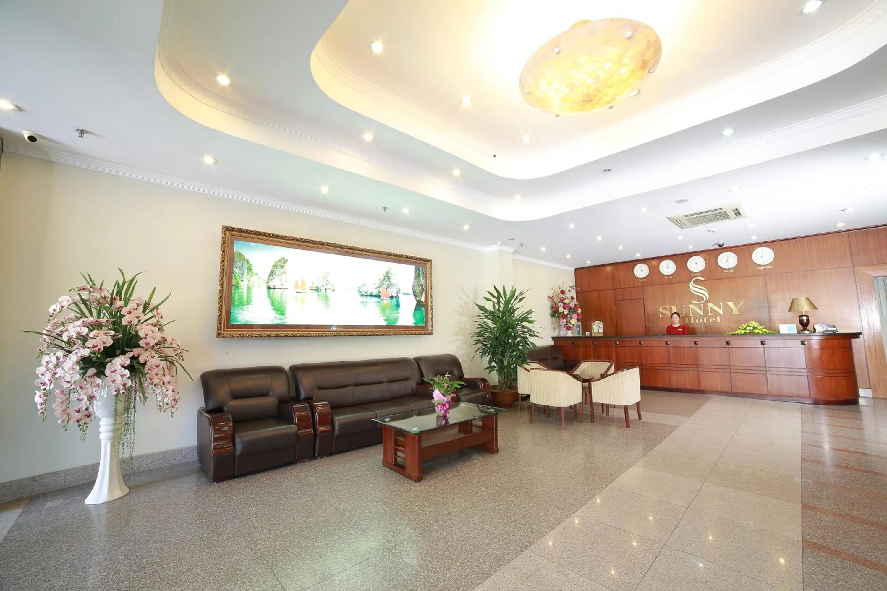 Lobby or reception in Sunny 3 Hotel