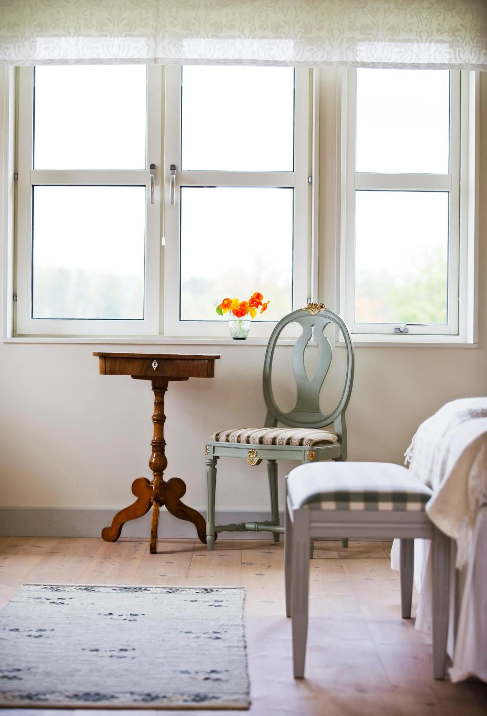 Photo of the whole room, Bed in Sahlströmsgården