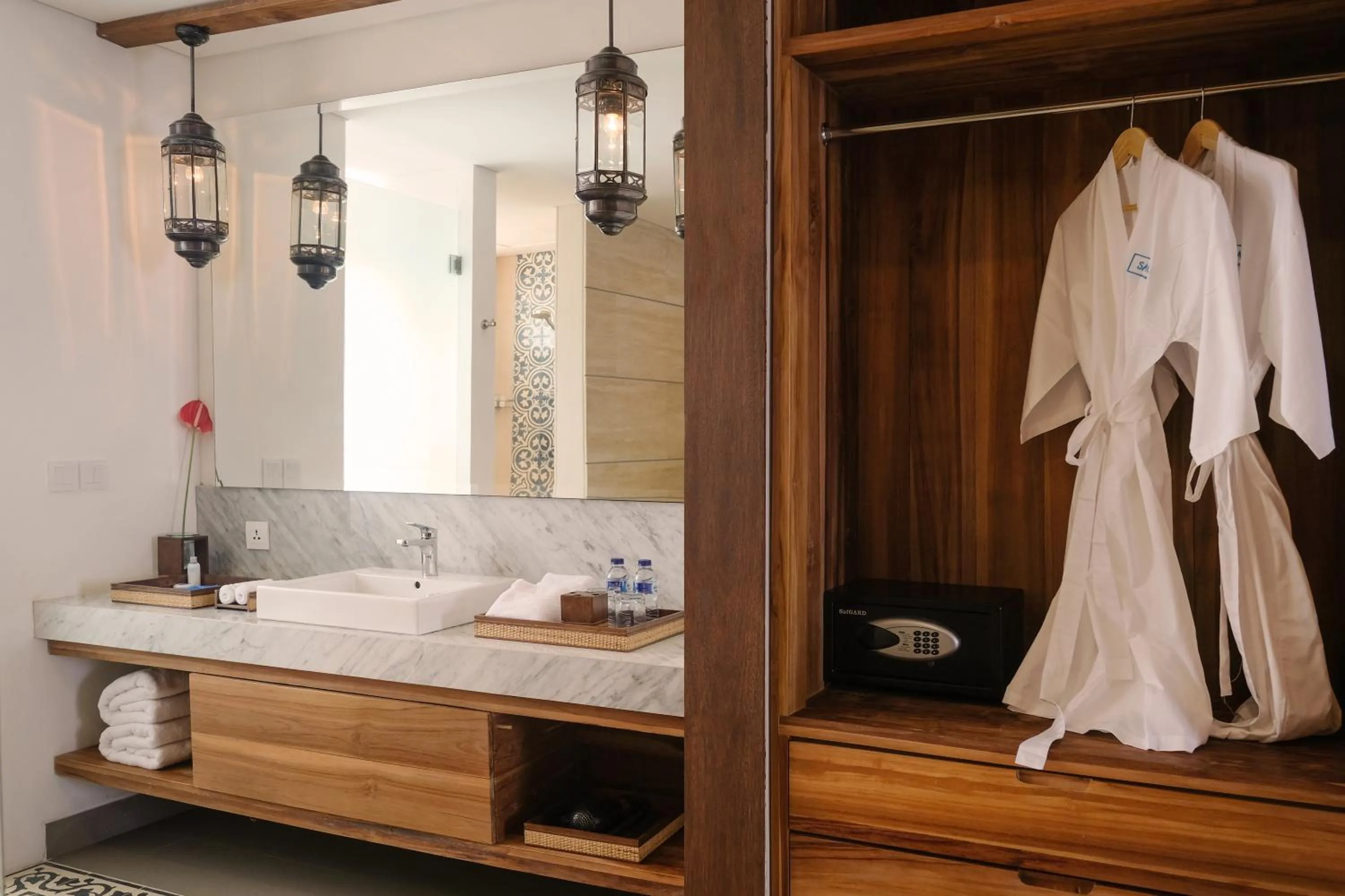 Bathroom in Sagara Candidasa by AHM