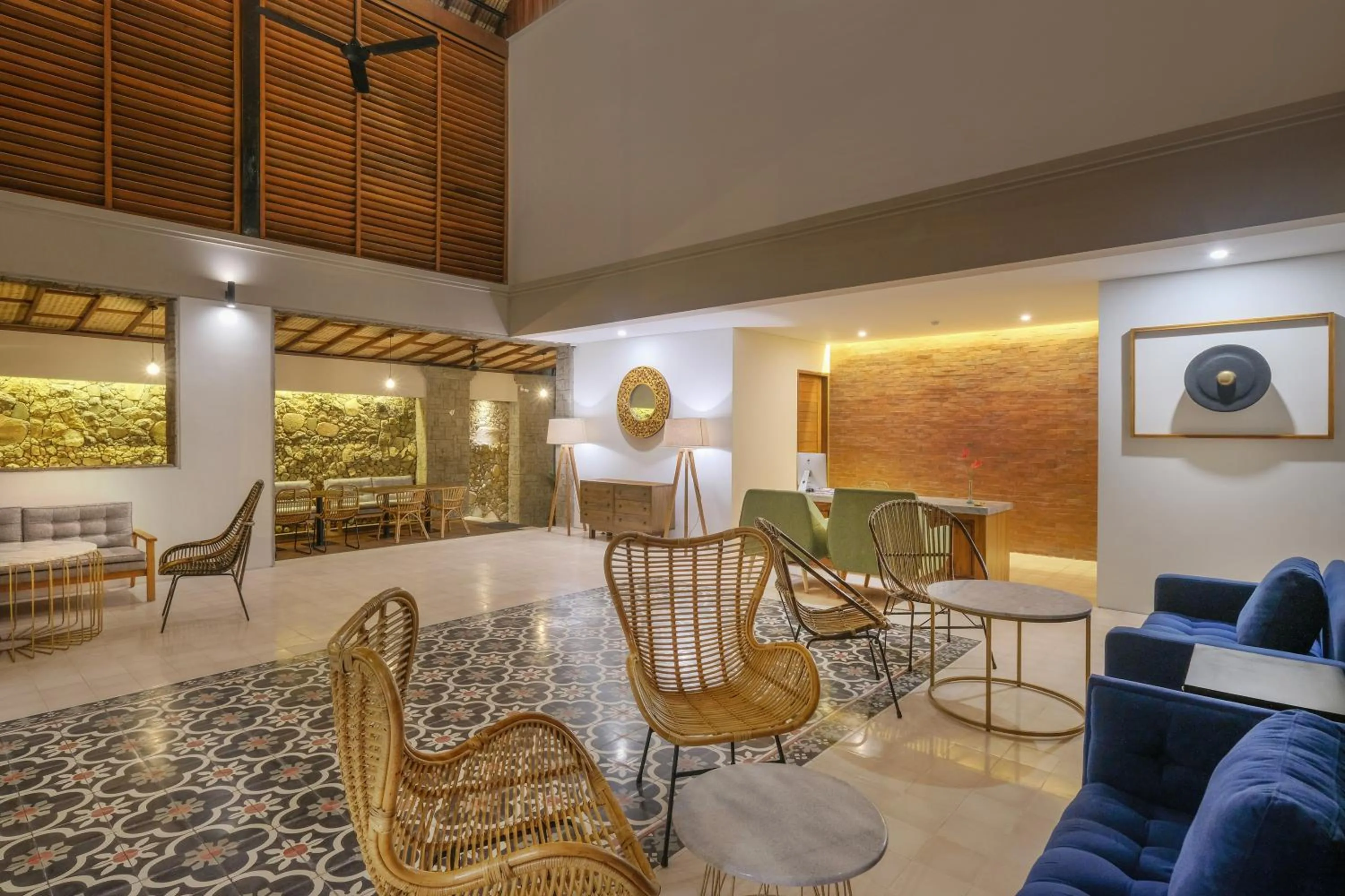 Lobby or reception in Sagara Candidasa by AHM