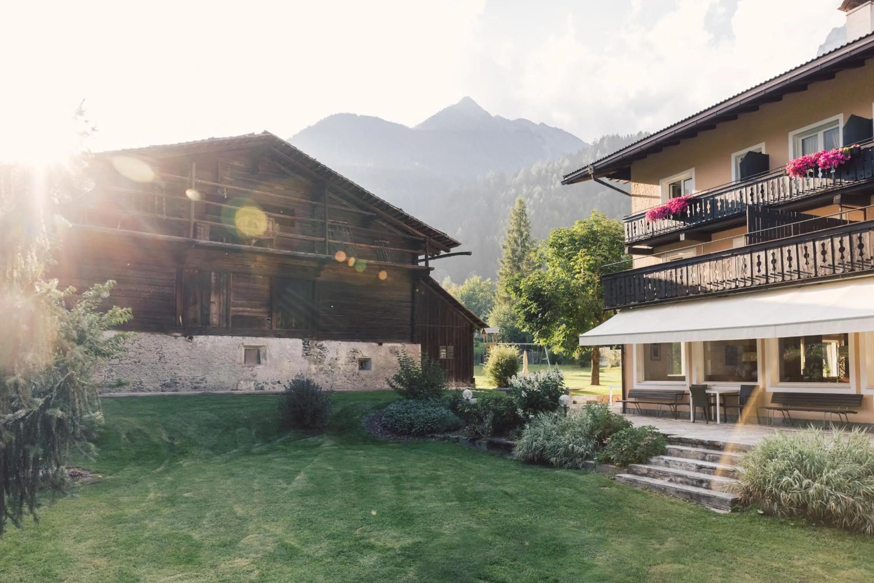 Property building in Posthotel