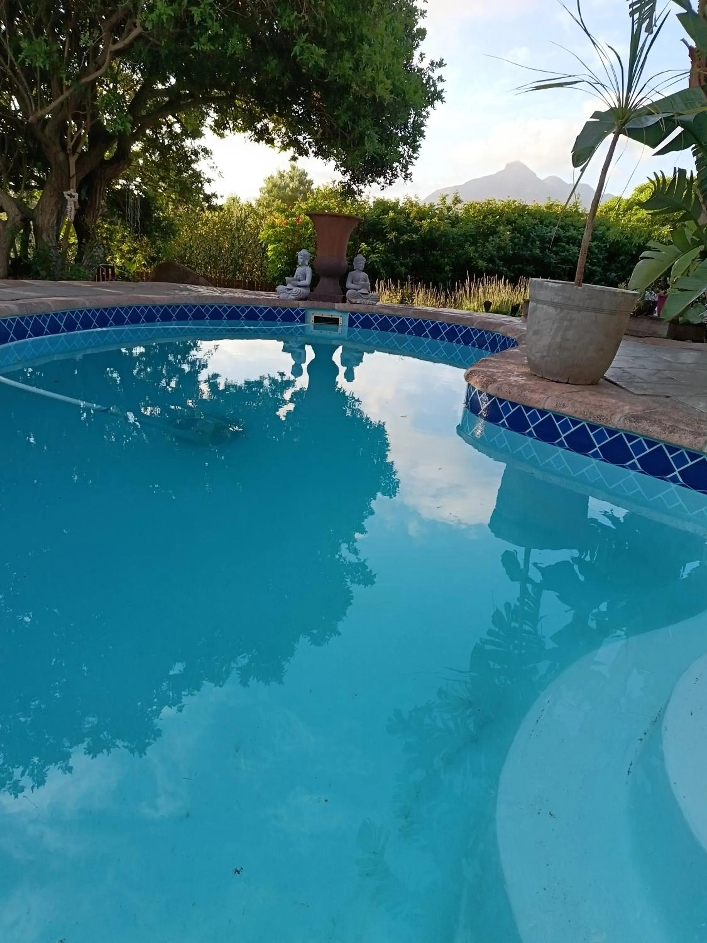 Pool view in Happy Homes - Imhoffs Gift