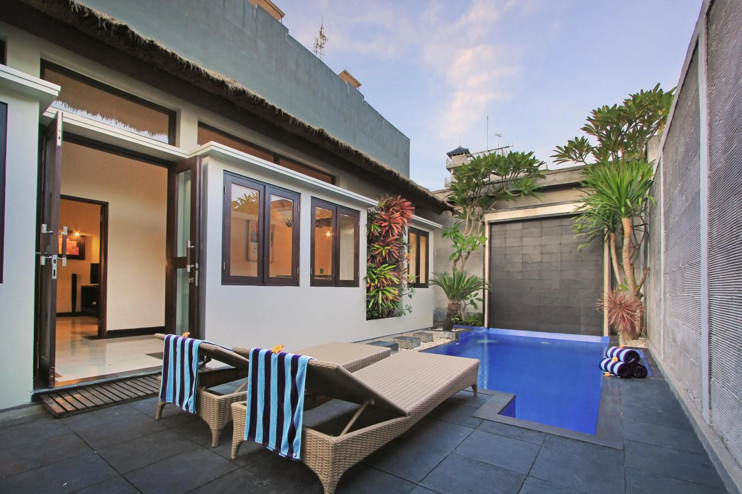 Swimming pool in The Lagoon Bali Pool Hotel and Suites