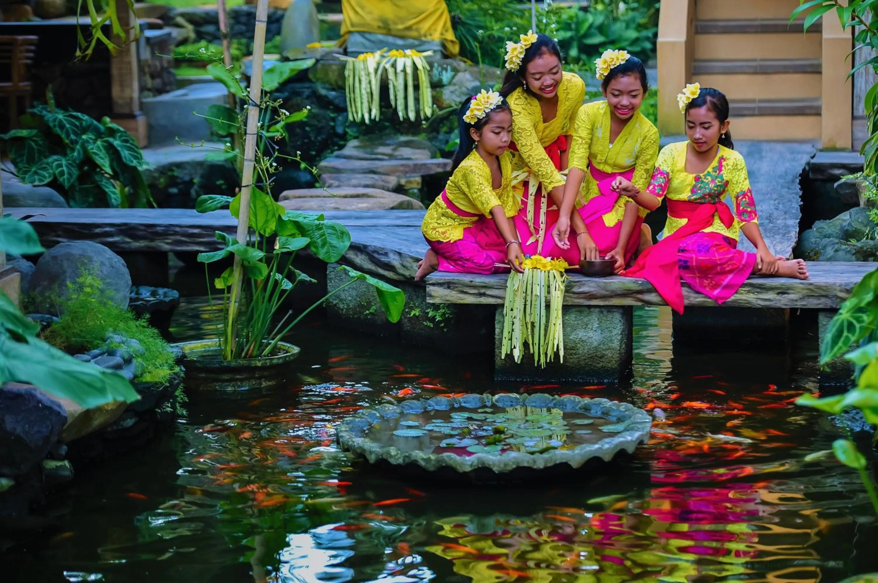 People in Uma Shanty Homestay