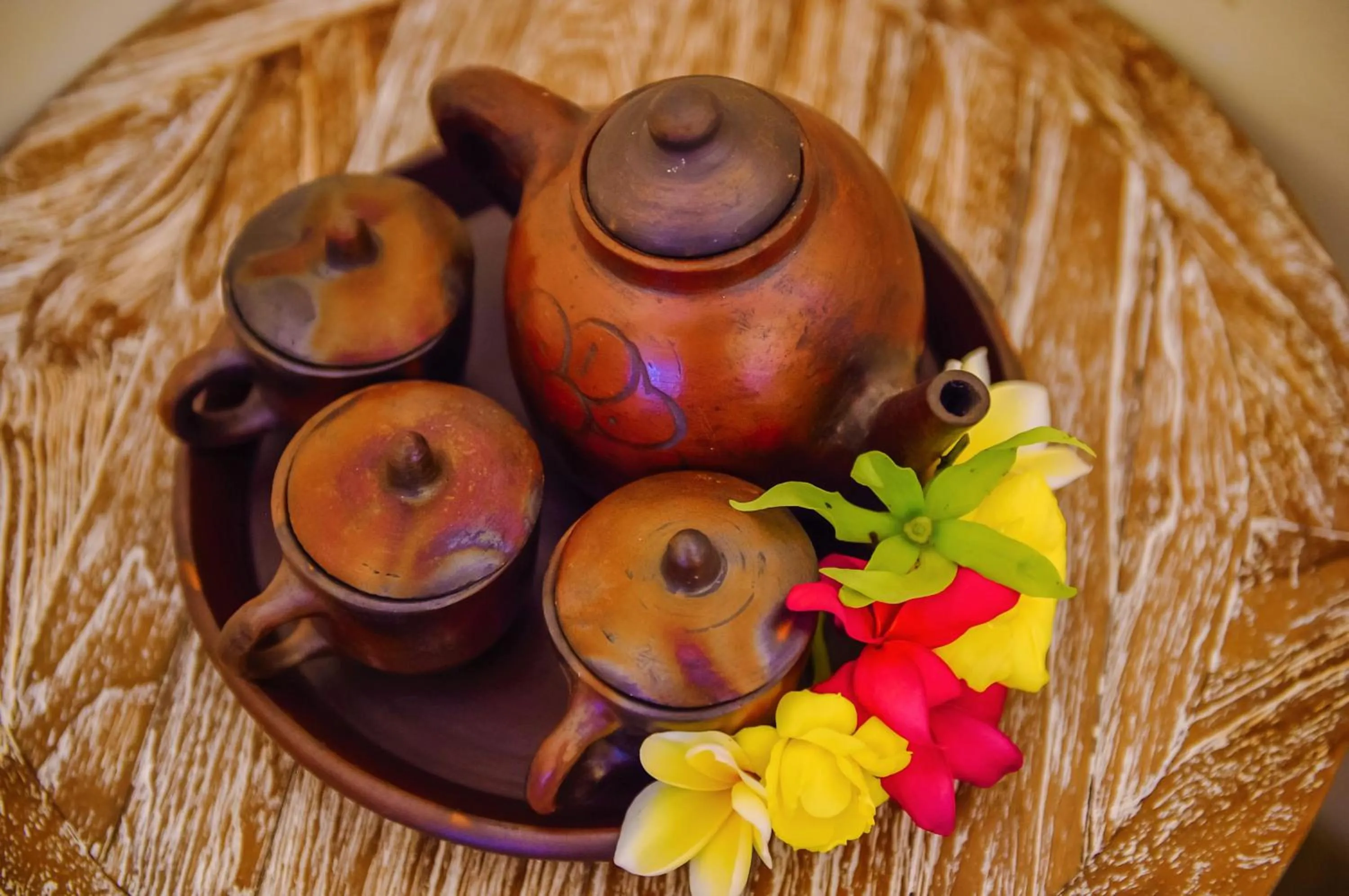 Drinks in Uma Shanty Homestay