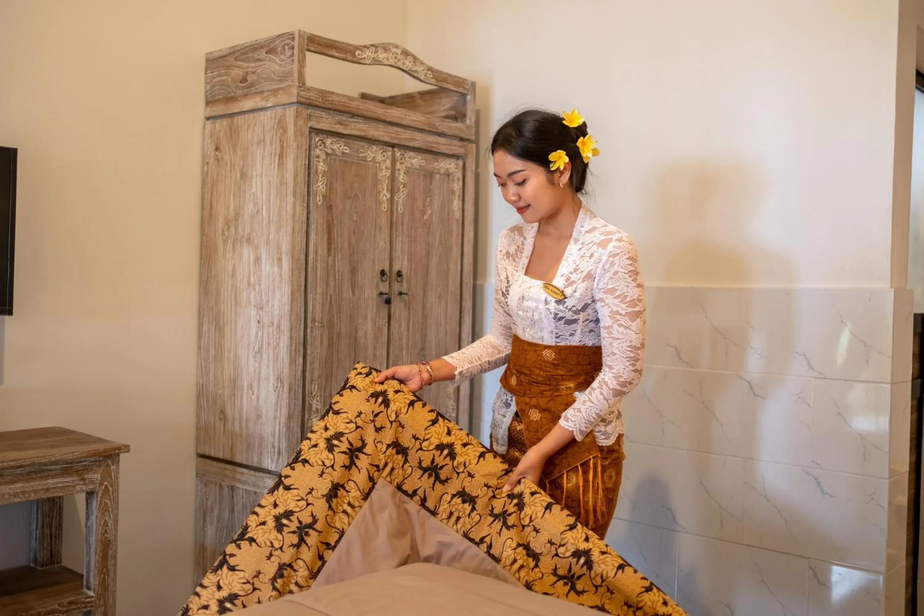 Standard Twin Room in Uma Shanty Homestay Standard Twin Room in Uma Shanty Homestay