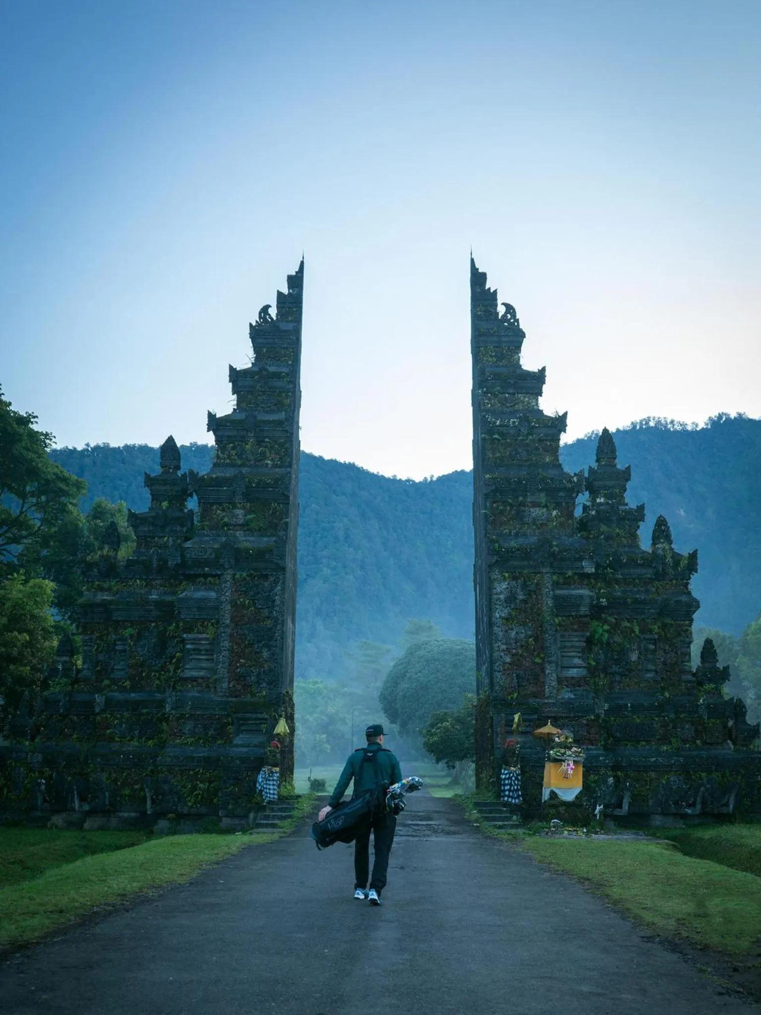 Facade/entrance in Handara Golf & Resort Bali