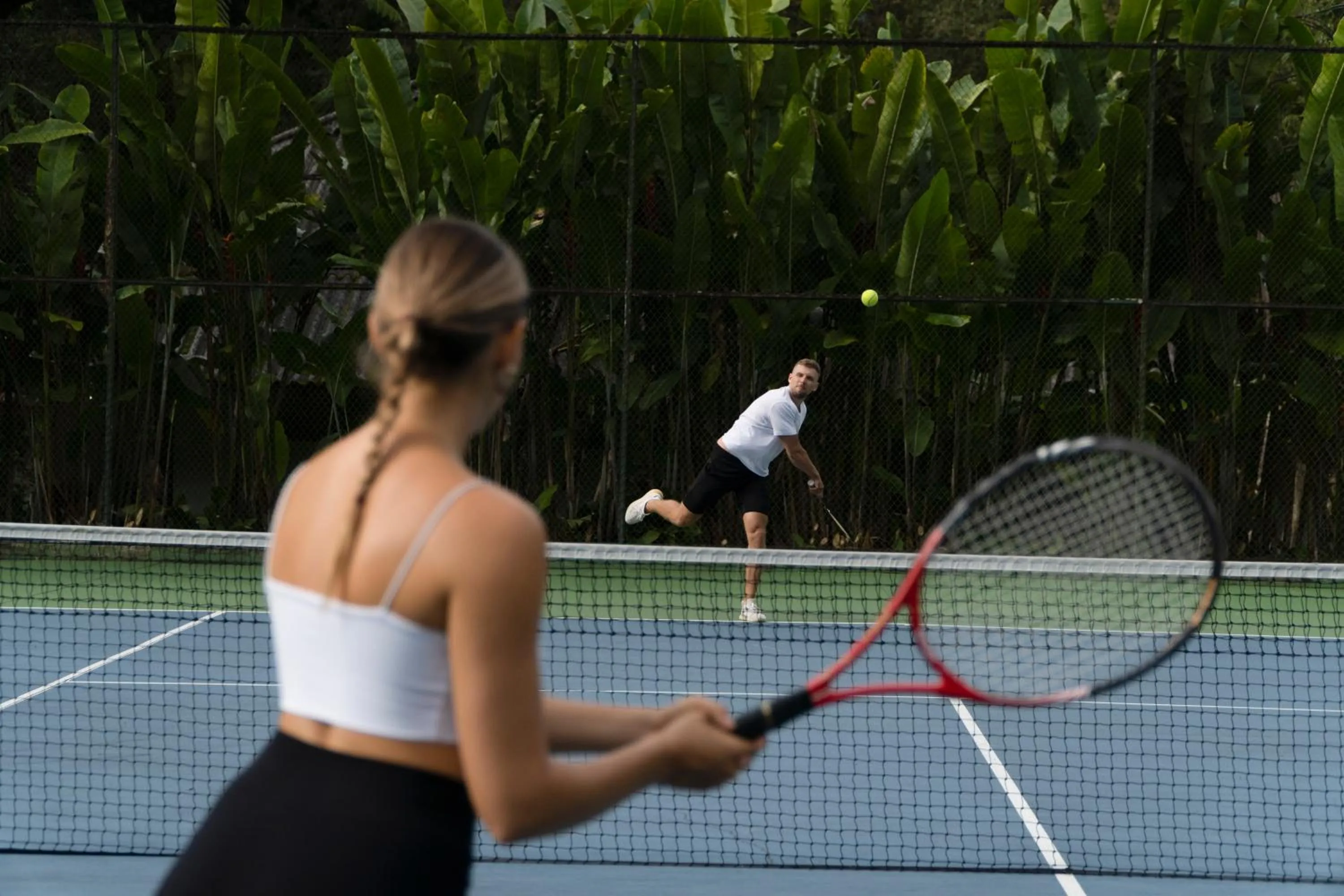 Tennis court in Handara Golf & Resort Bali