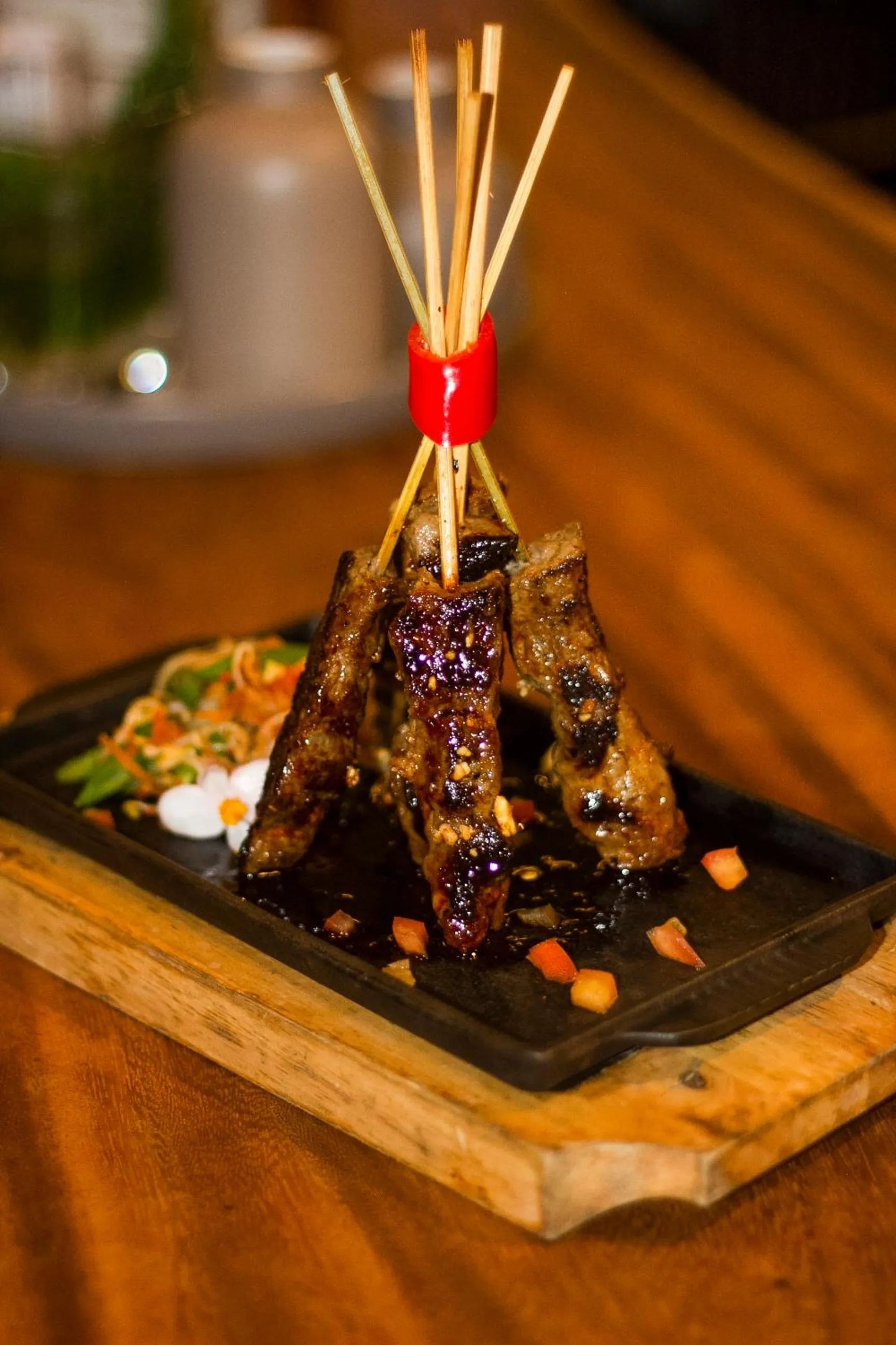 Food close-up in Handara Golf & Resort Bali