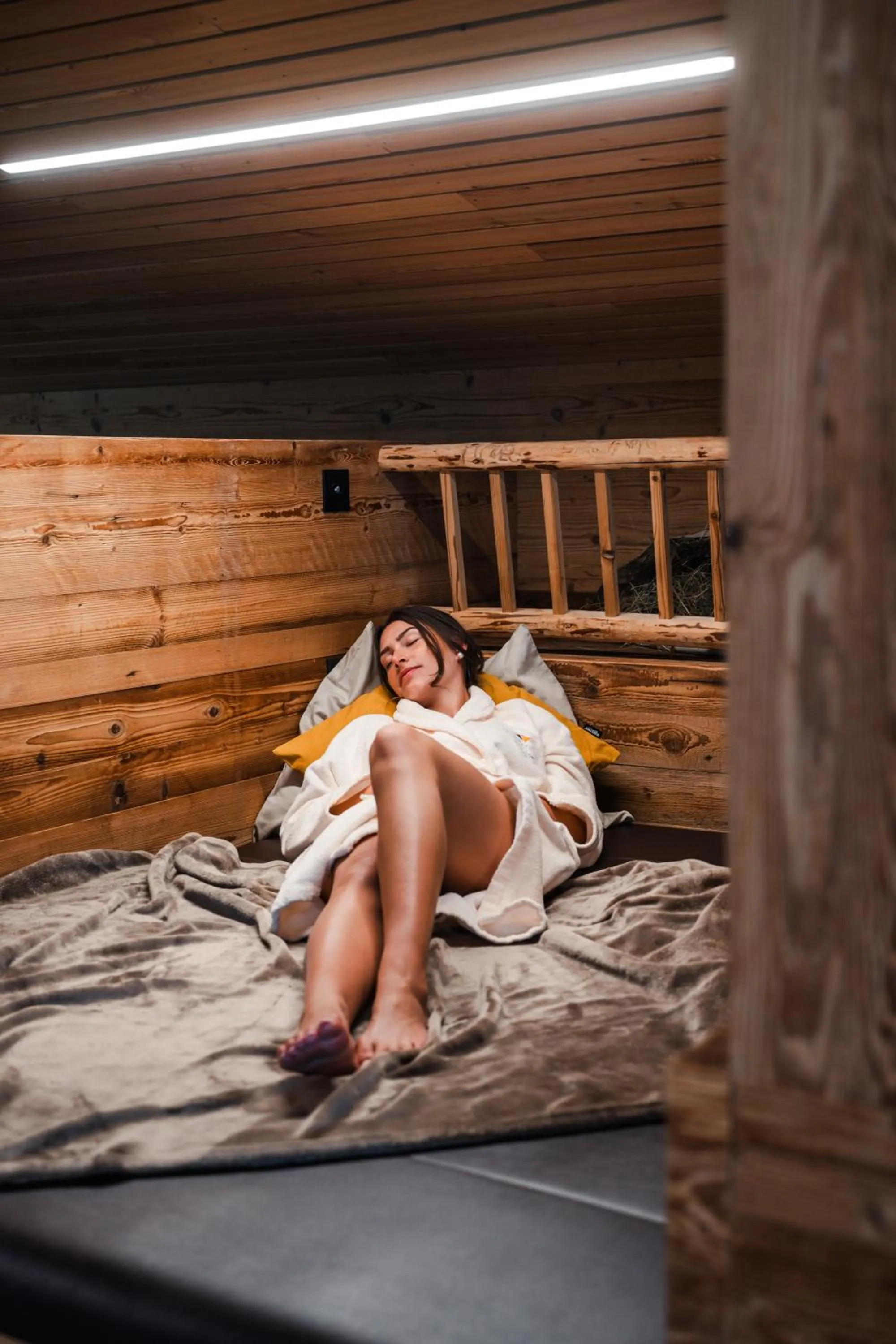 Spa and wellness centre/facilities, Bed in Hotel Panoramic Lotsch