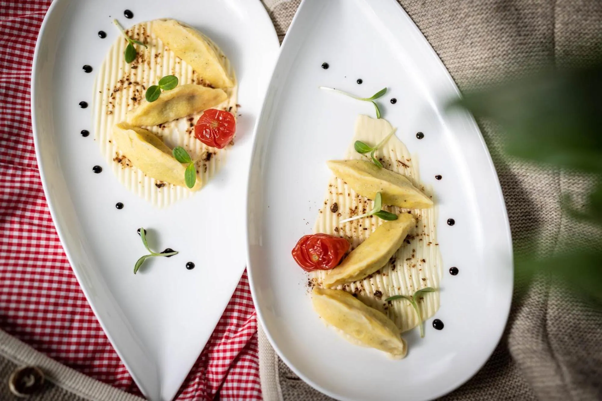 Food close-up in Hotel Panoramic Lotsch