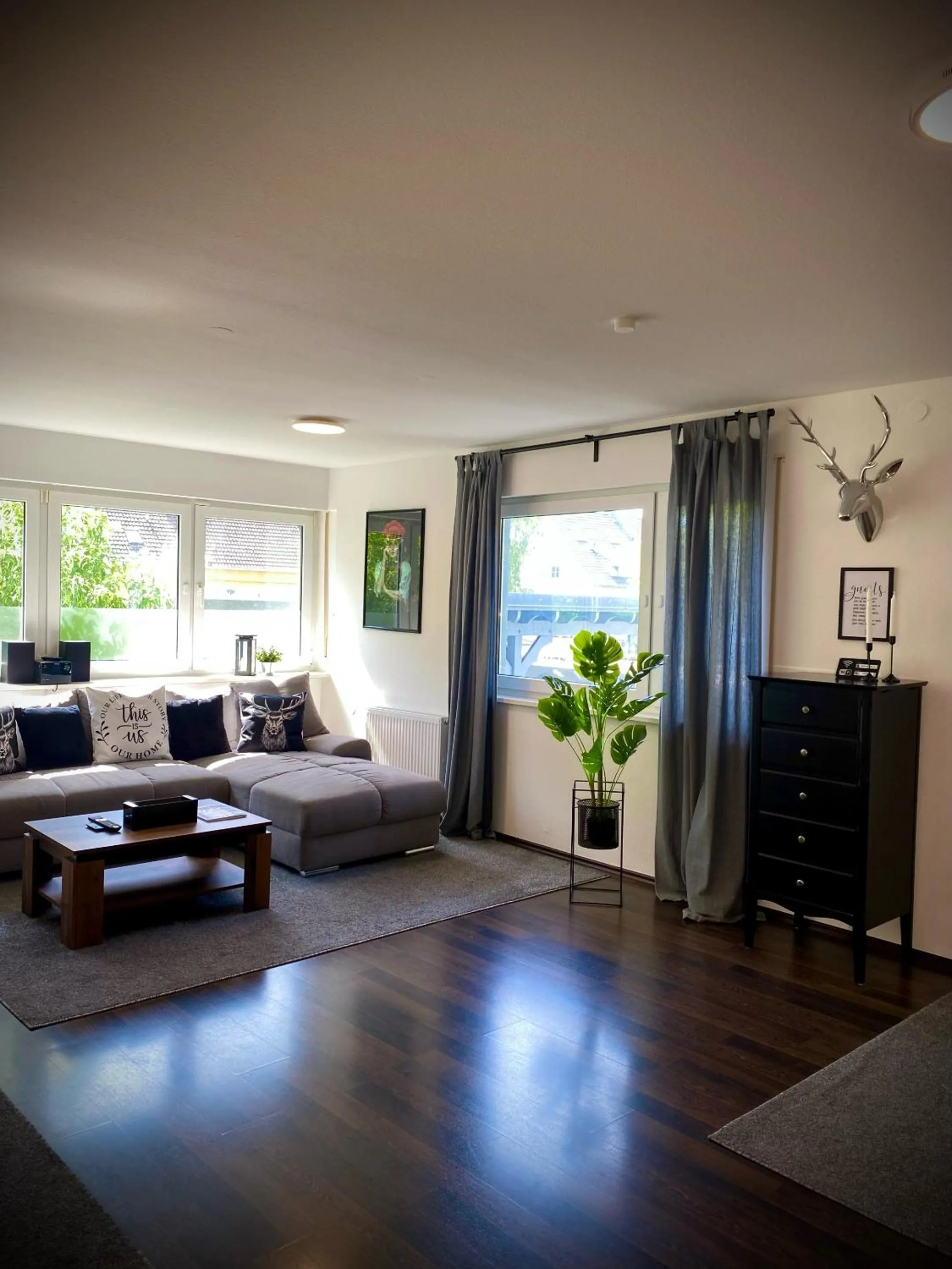 Living room in Ferienwohnung Hella