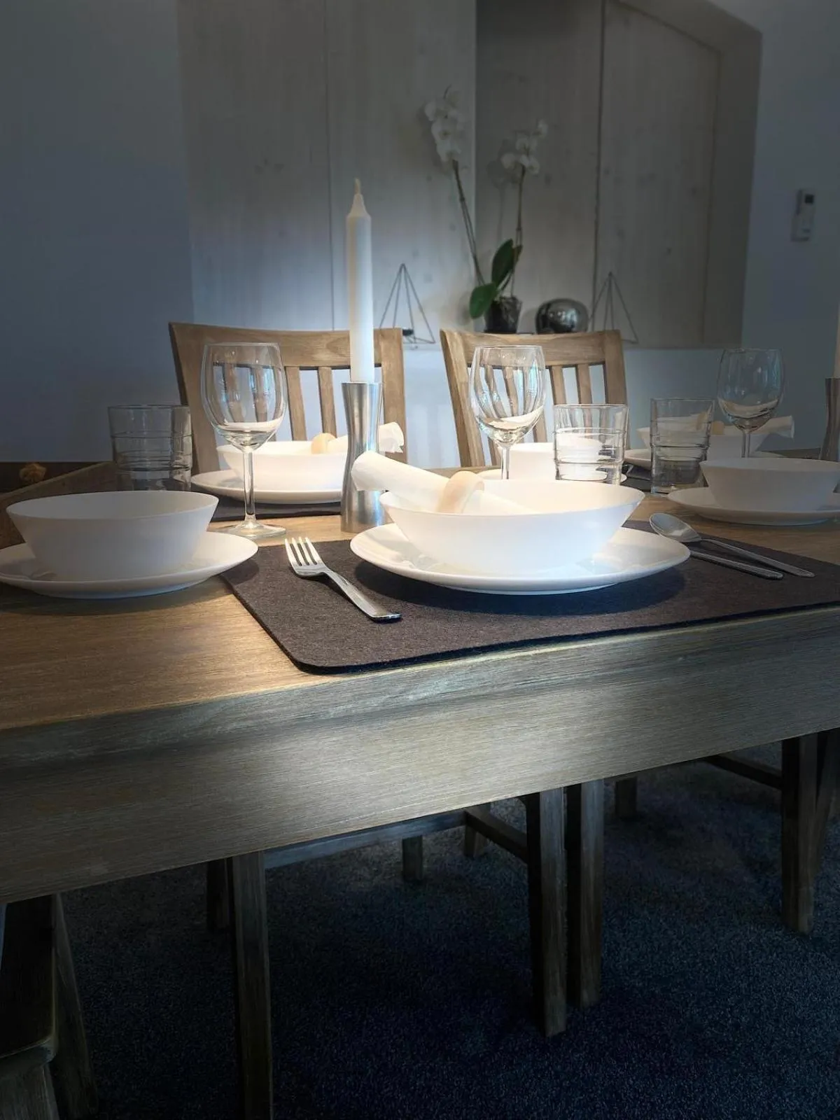 Dining area in Ferienwohnung Hella