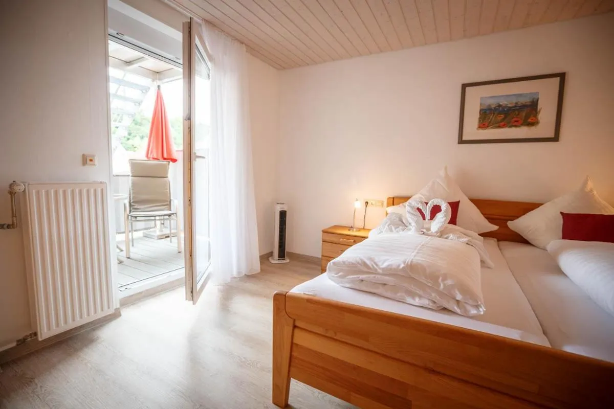 Bed in Strandpension Mäder