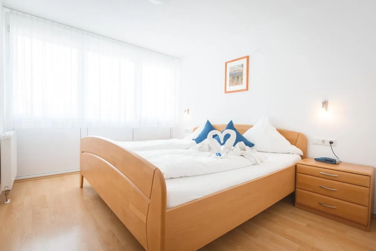 Bed in Strandpension Mäder