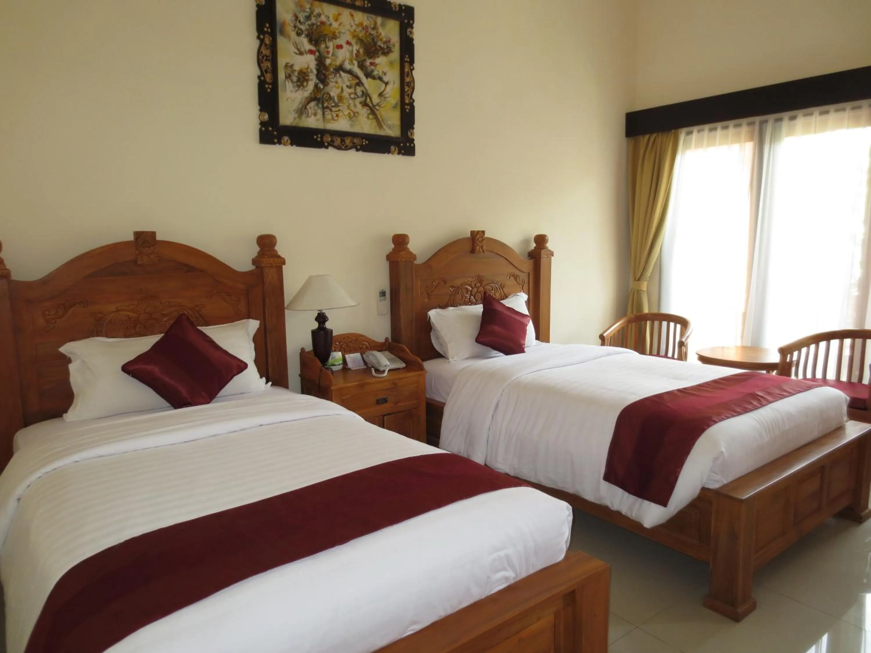 Bed in Swastika Bungalows