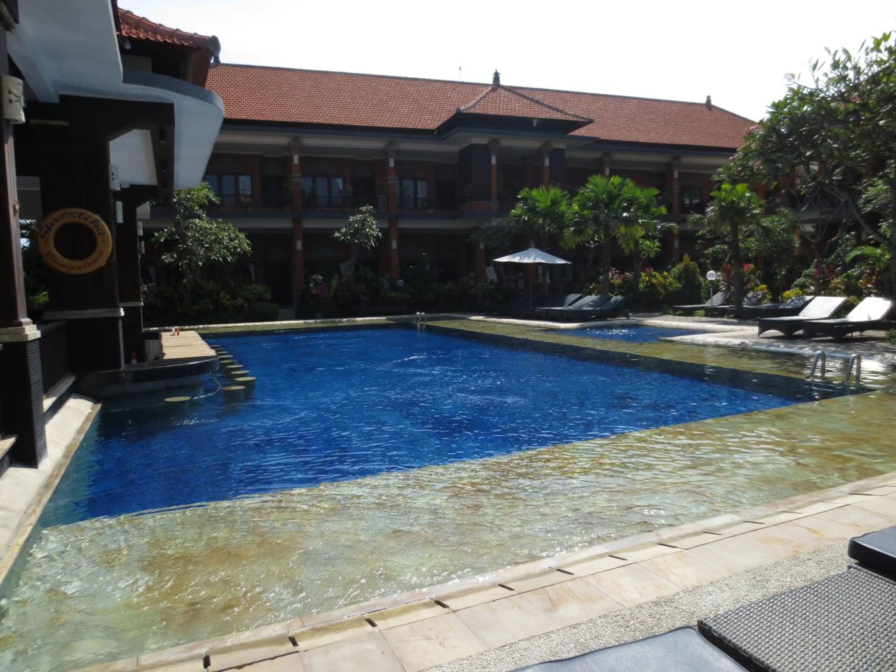 Swimming pool in Swastika Bungalows