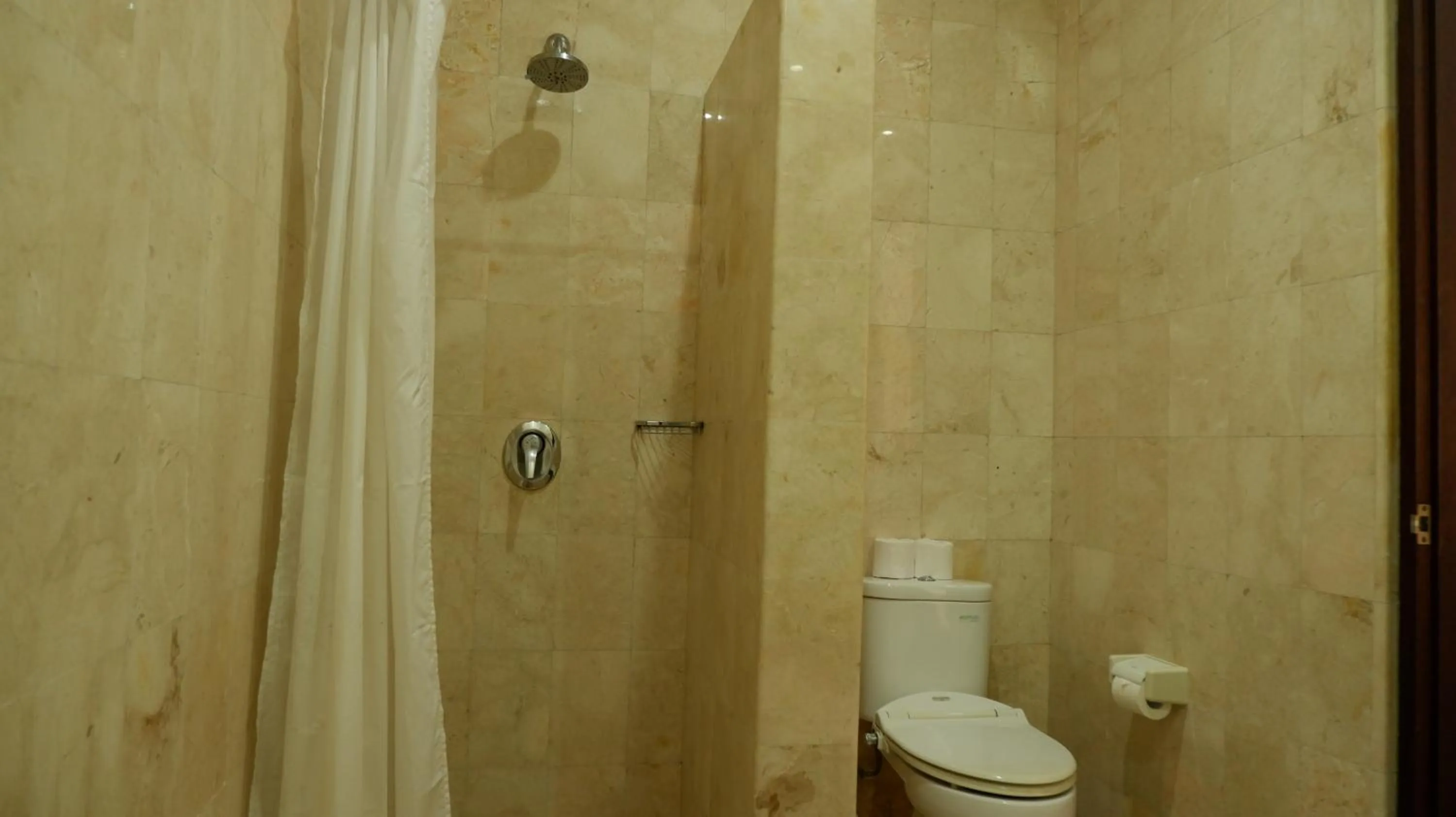 Shower in Swastika Bungalows