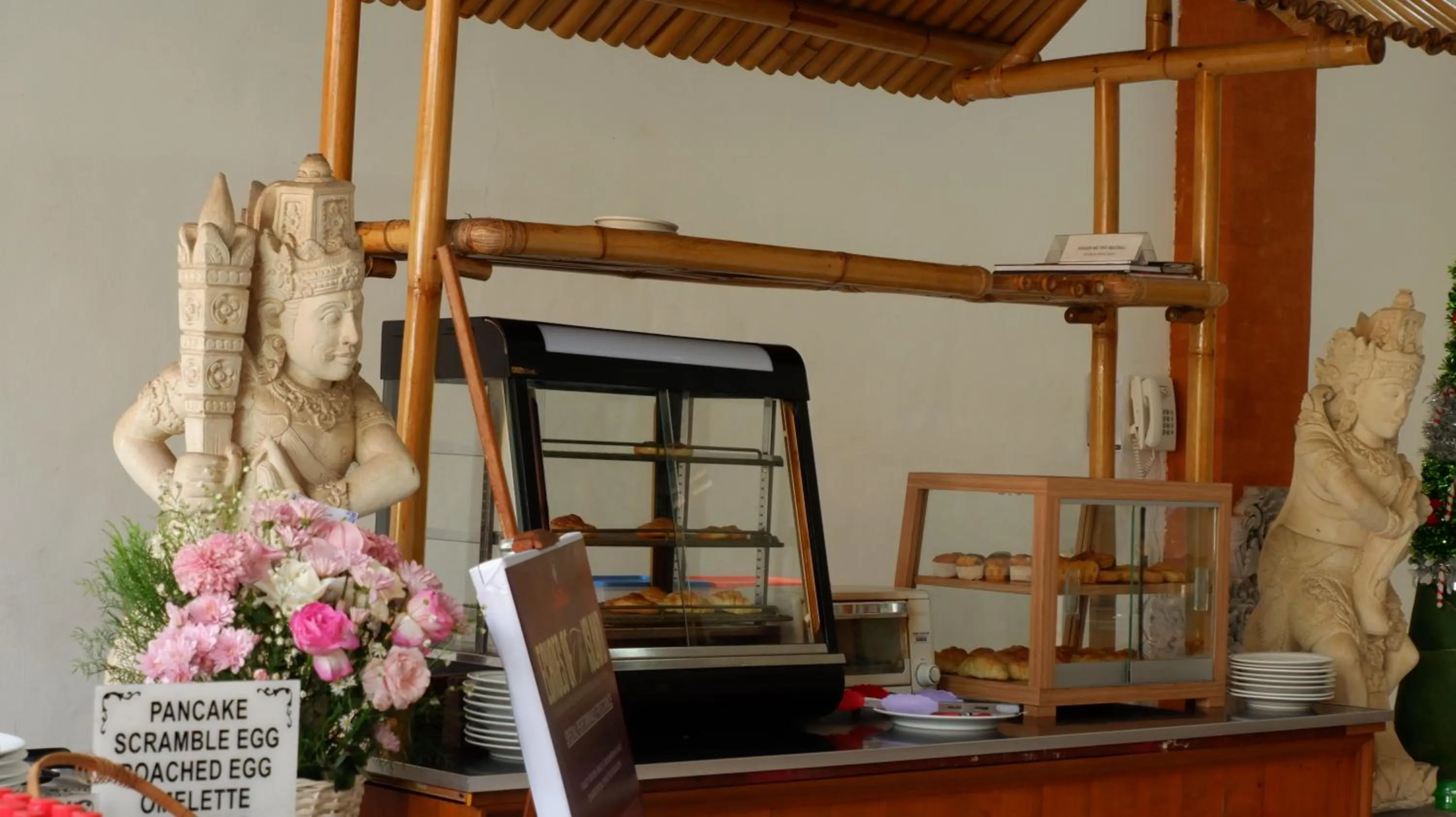 Restaurant/places to eat in Swastika Bungalows