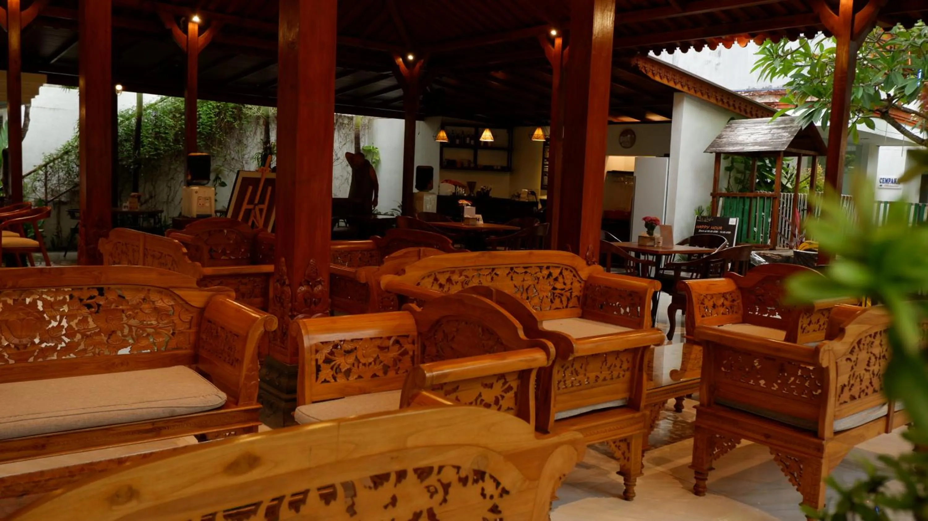 Living room in Swastika Bungalows