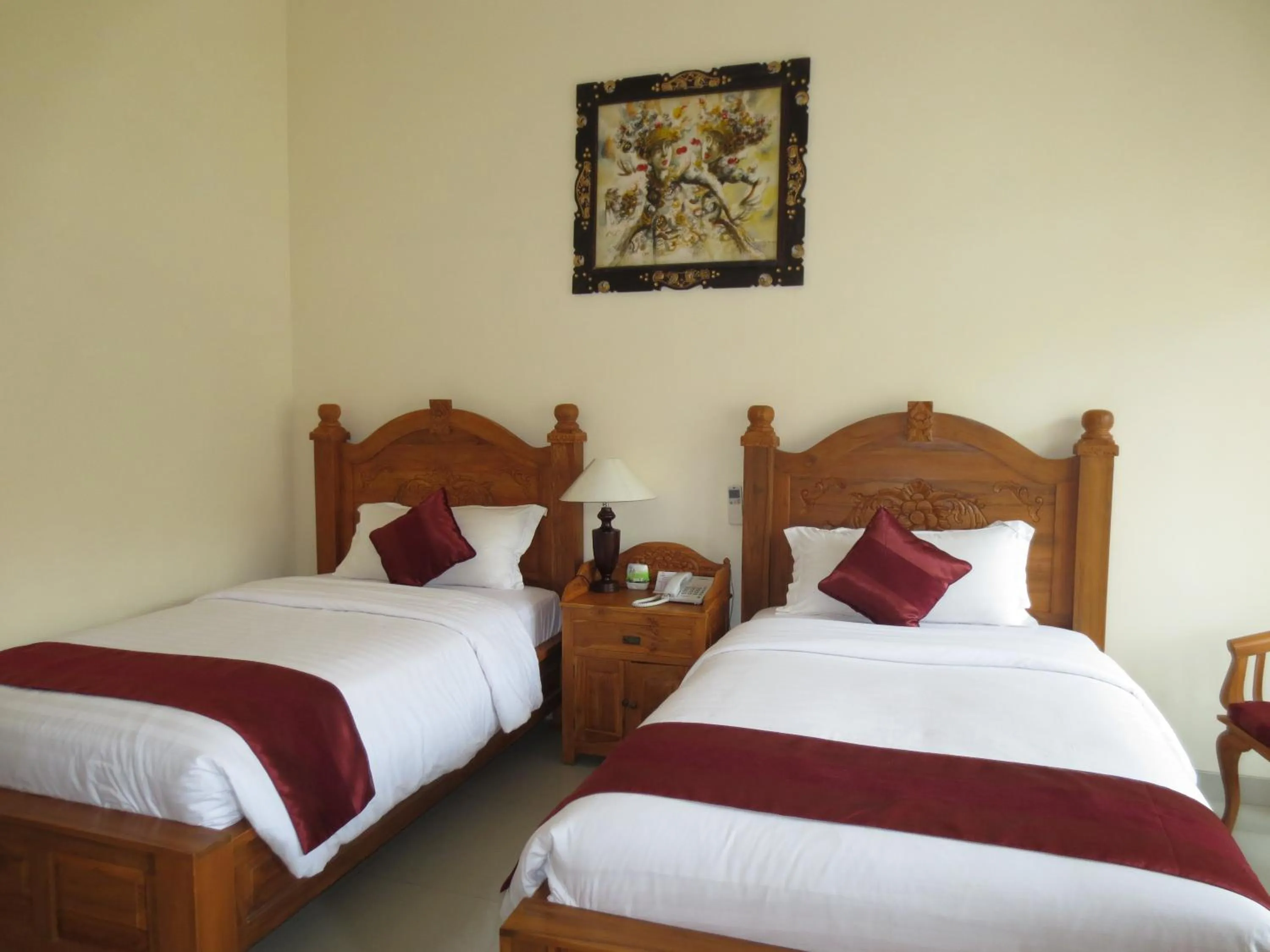 Photo of the whole room, Bed in Swastika Bungalows