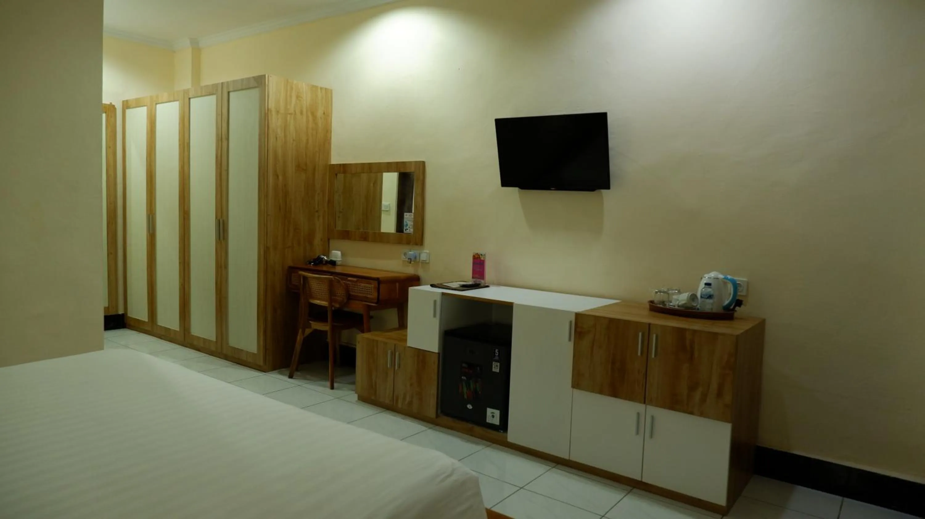 TV and multimedia, Bed in Swastika Bungalows