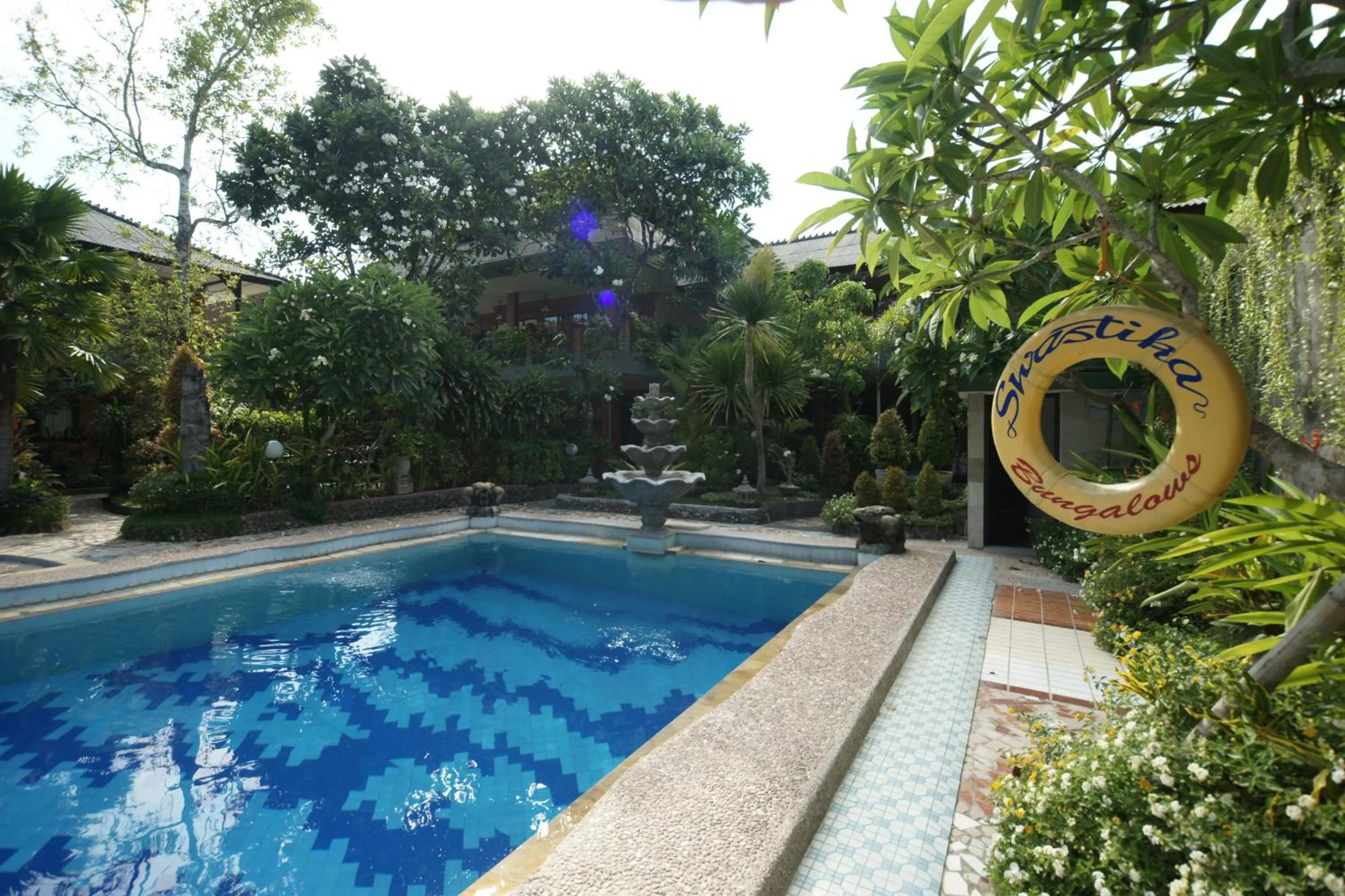 Swimming pool in Swastika Bungalows