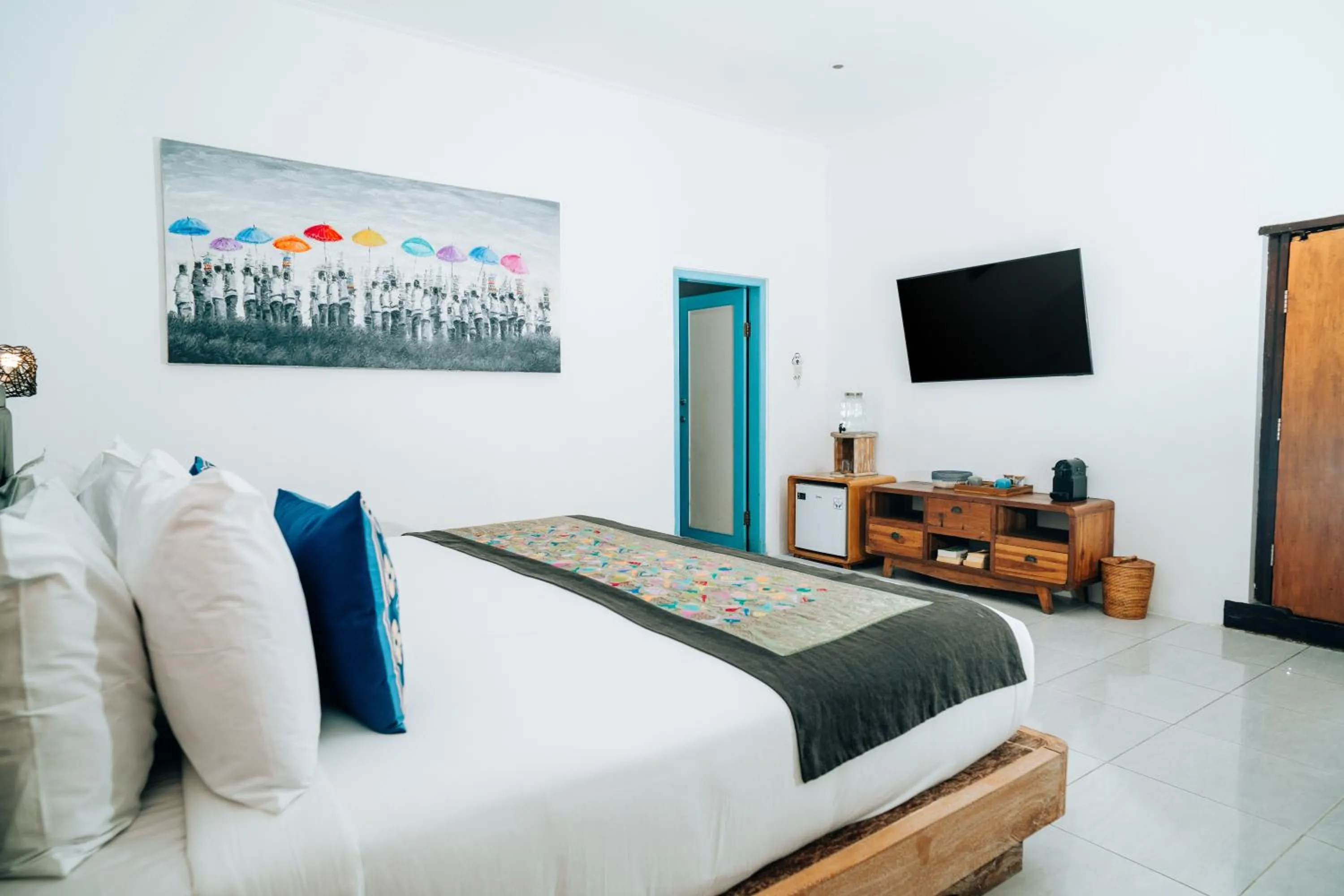 Bedroom, Bed in Sanur House