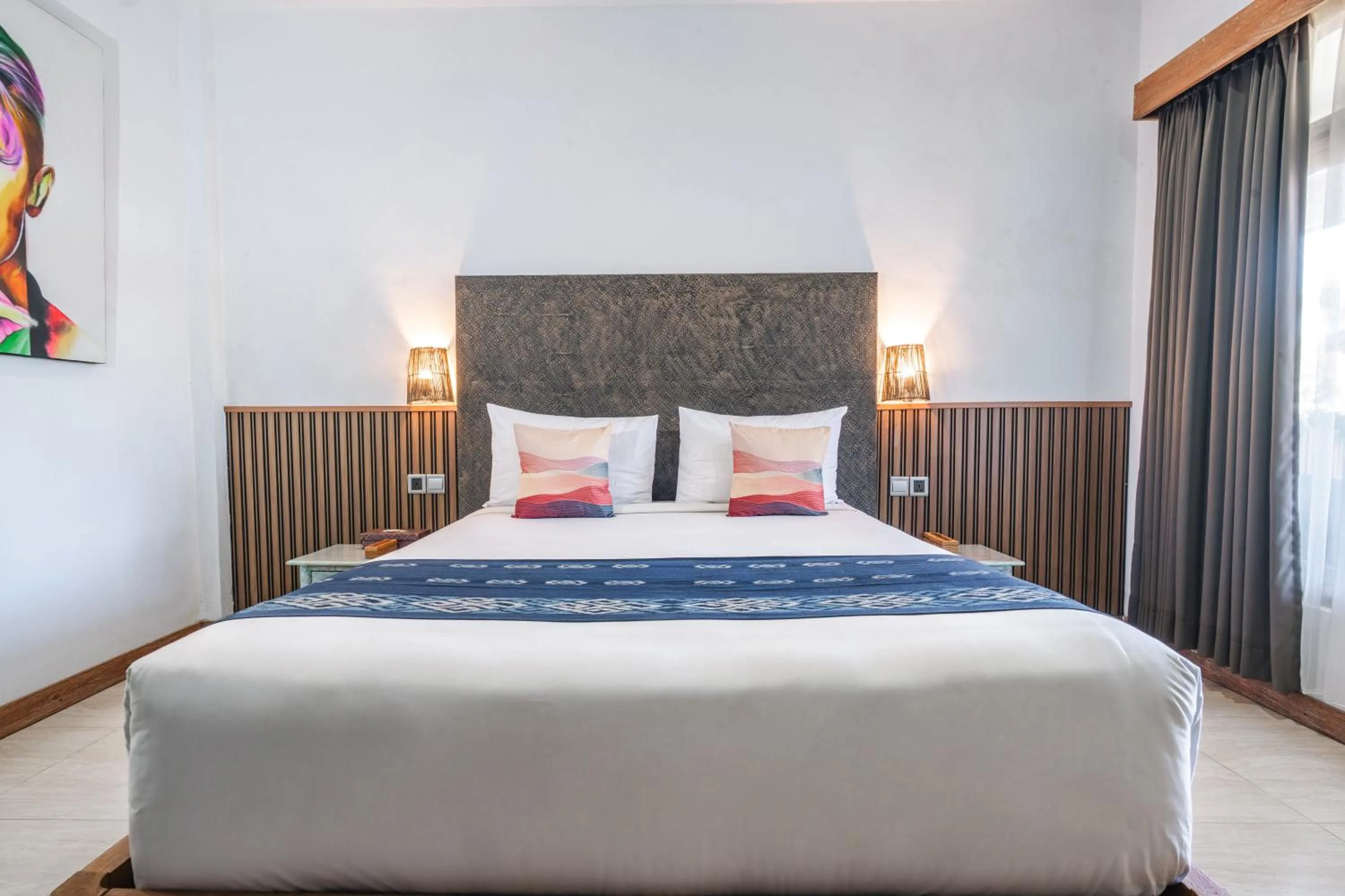 Bedroom, Bed in Sanur House