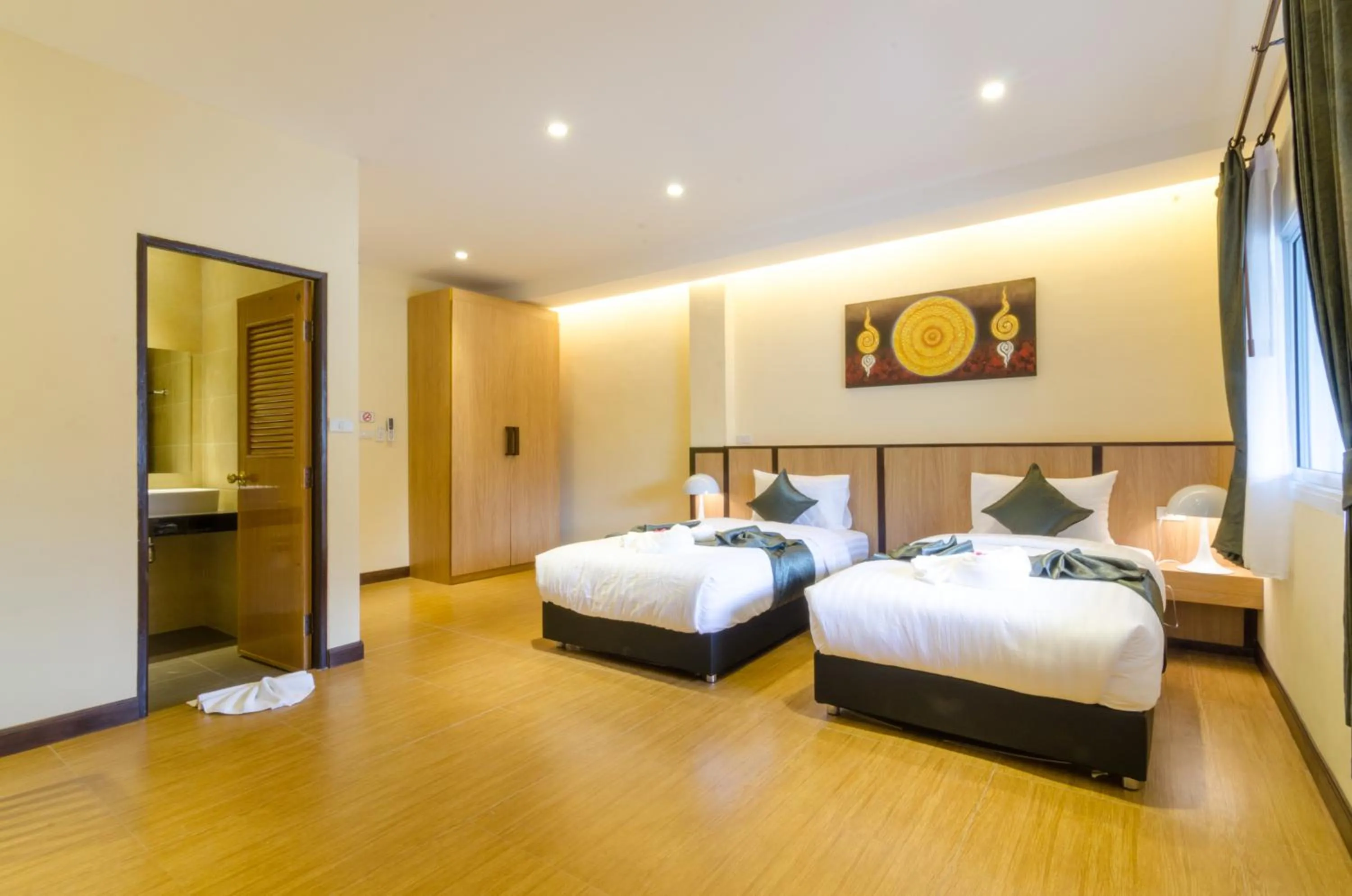 Bedroom, Bed in My place Chaweng beach