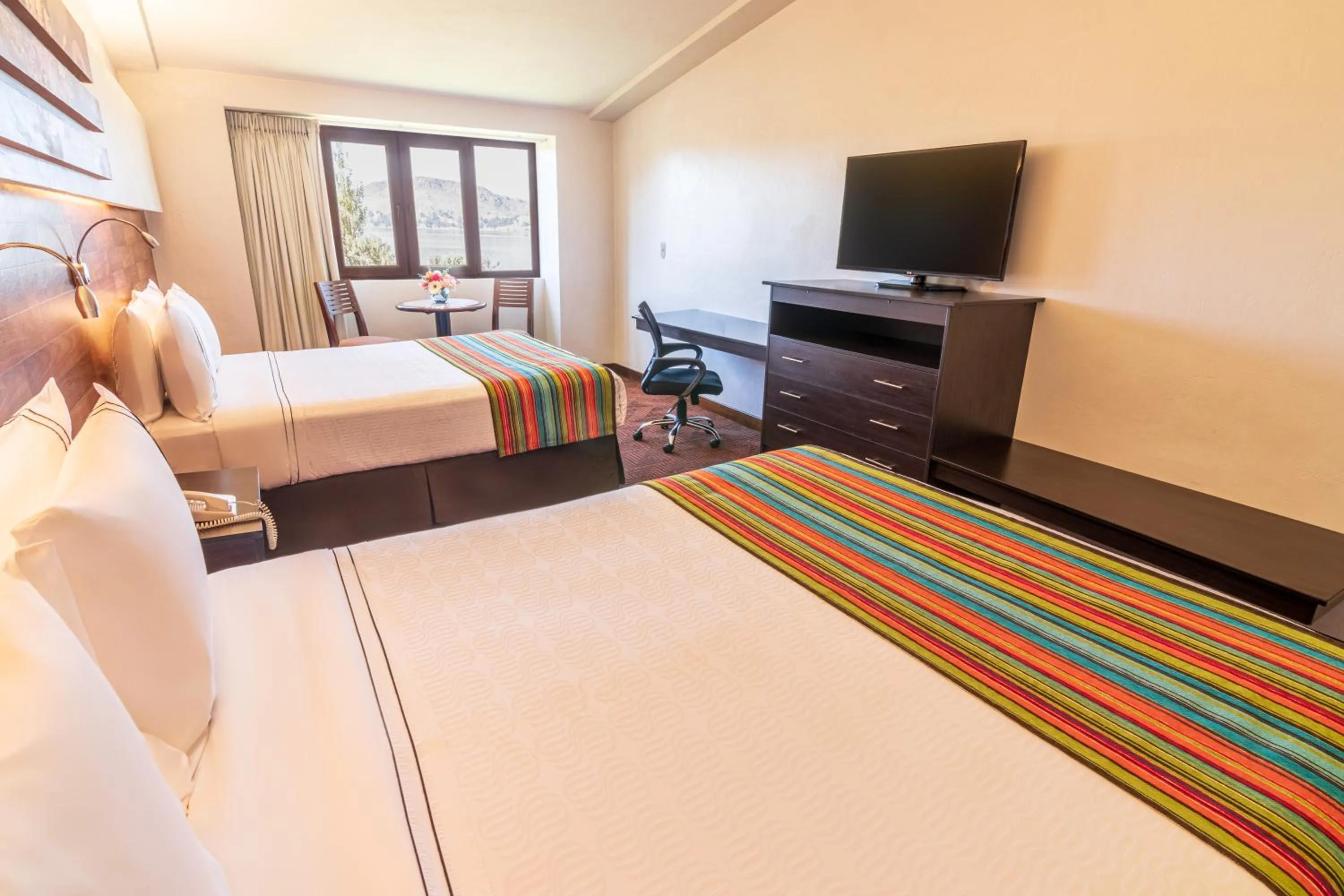 Bed in Sonesta Posadas del Inca Puno