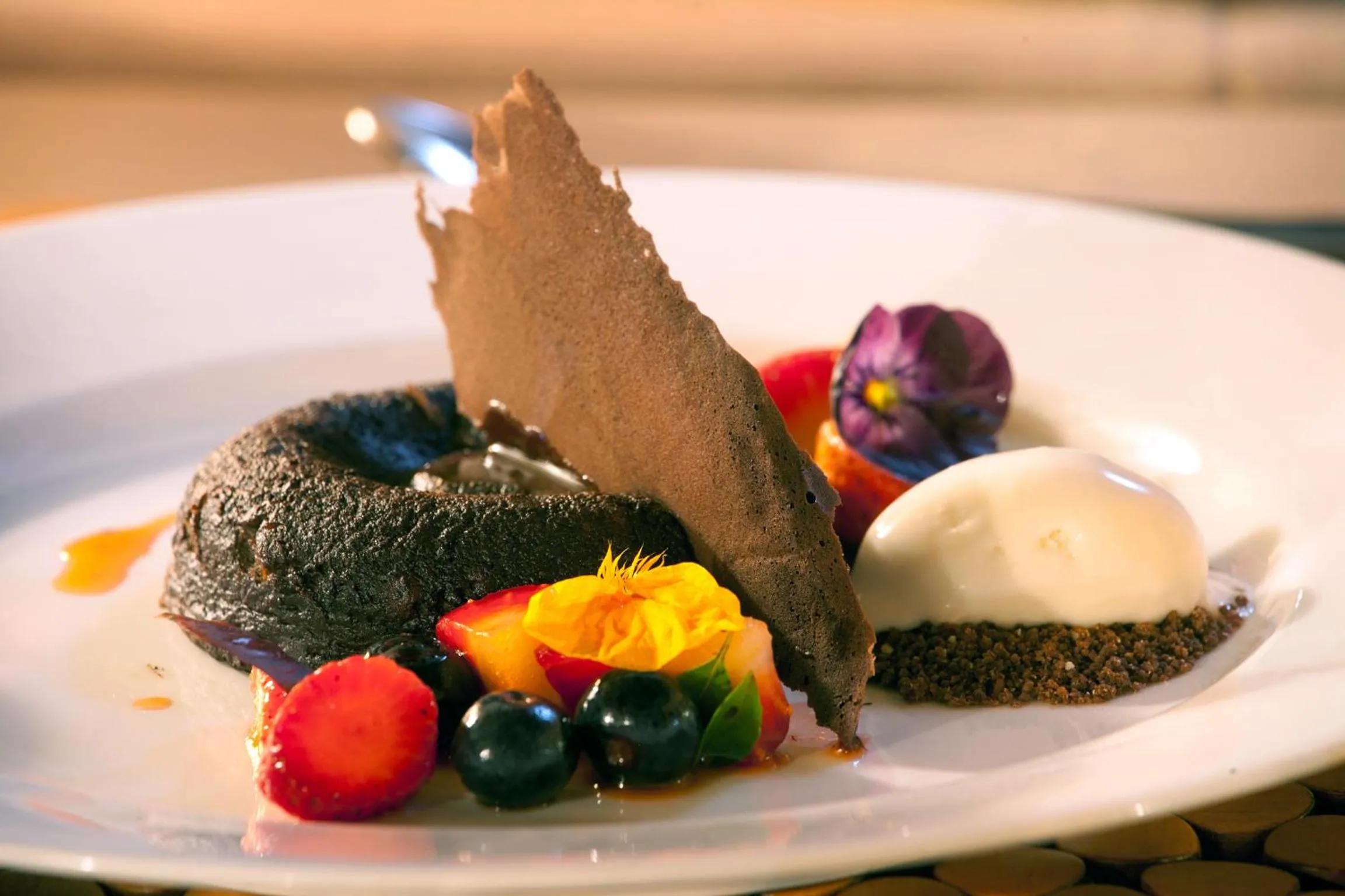 Food close-up in De Old Drift Guest Farm