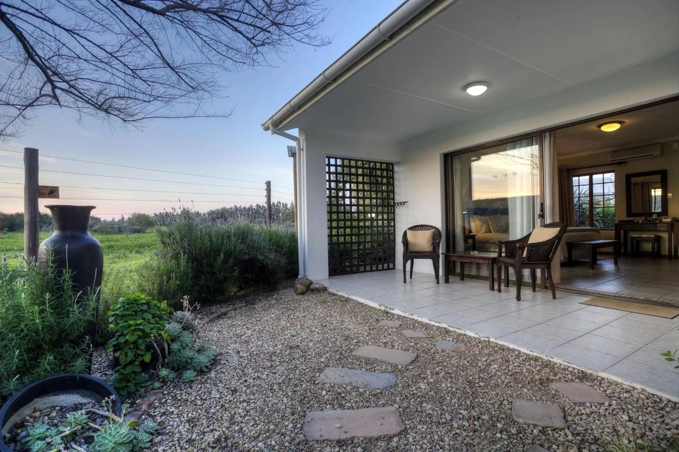 Garden in De Old Drift Guest Farm